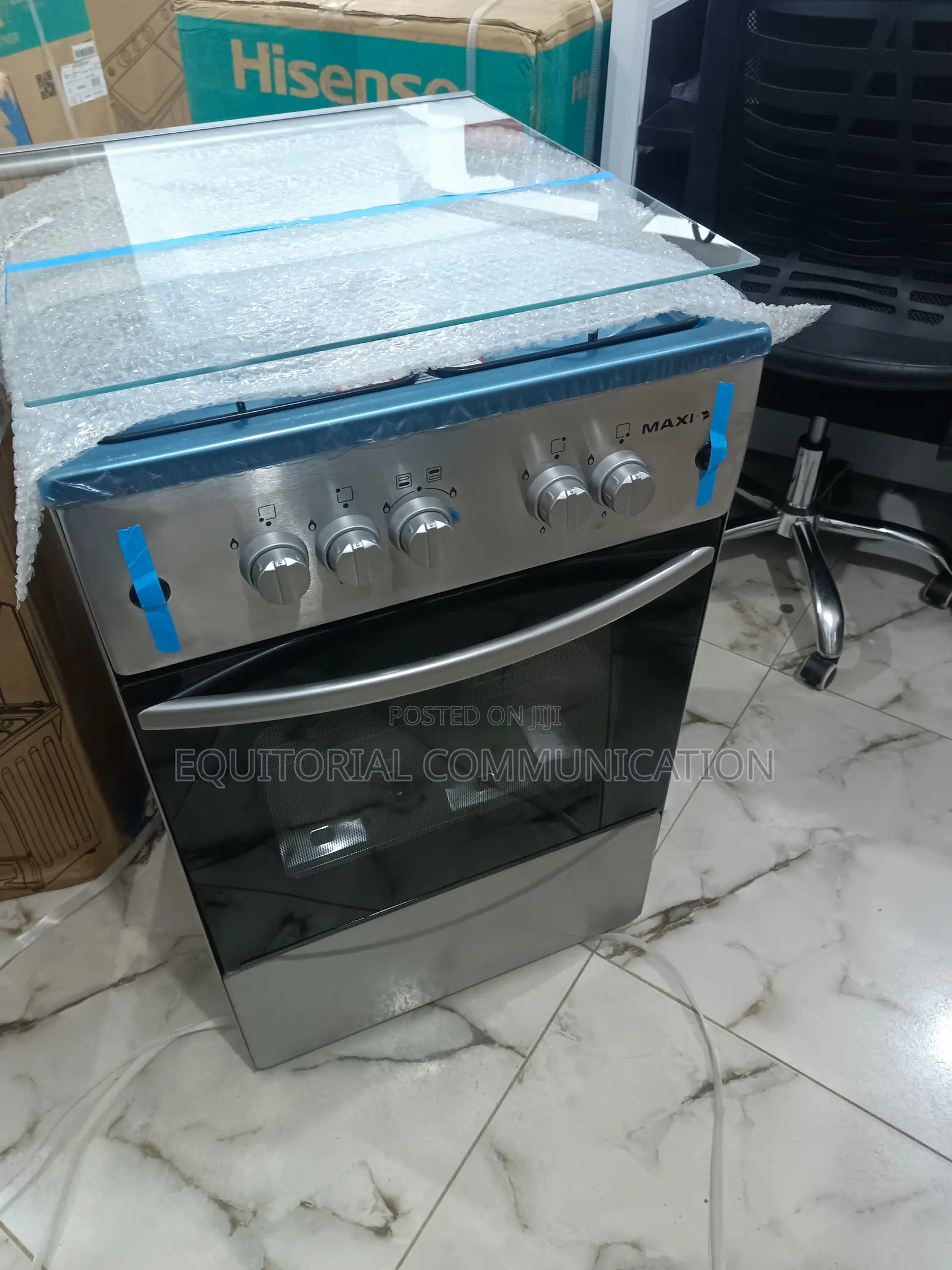 All Family Choice Maxi 4 Gas Burner With Oven 