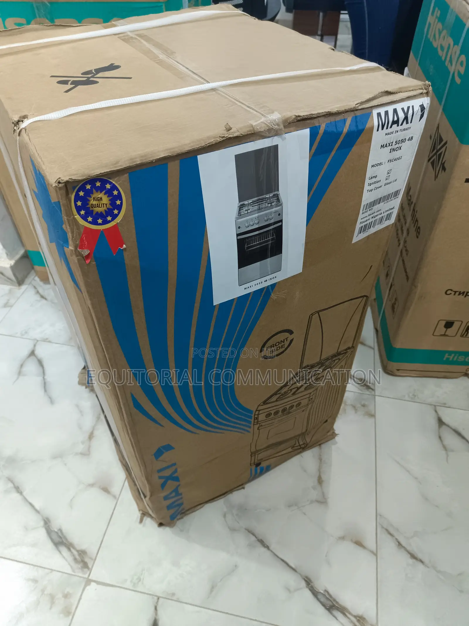 (Orignal Maxi 4gas Fsc44002 Gas Cooker)