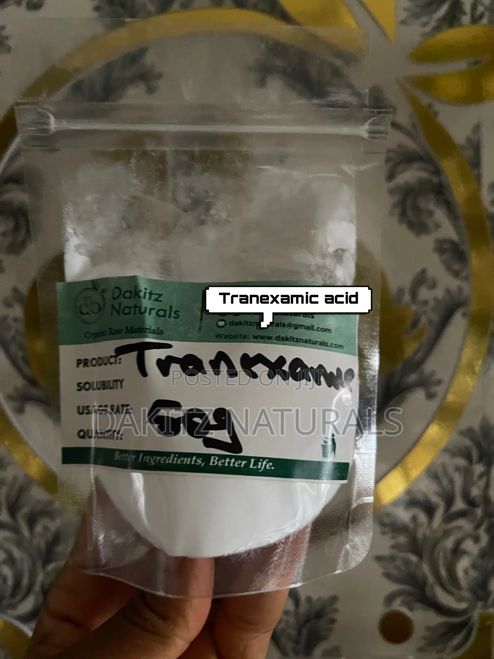 Tranexamic Acid Powder 50g