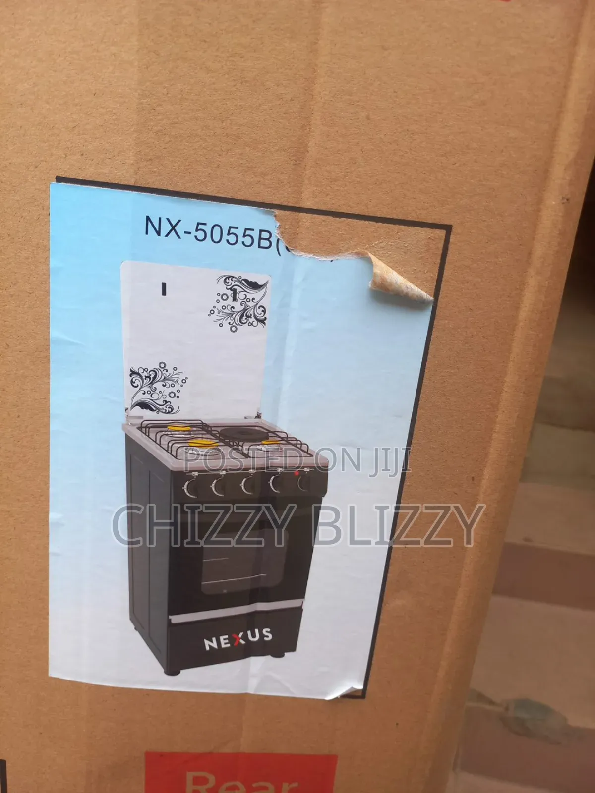 Nexus 3+1 Burner NX-5055 Gas Cooker (3 + 1) With Oven