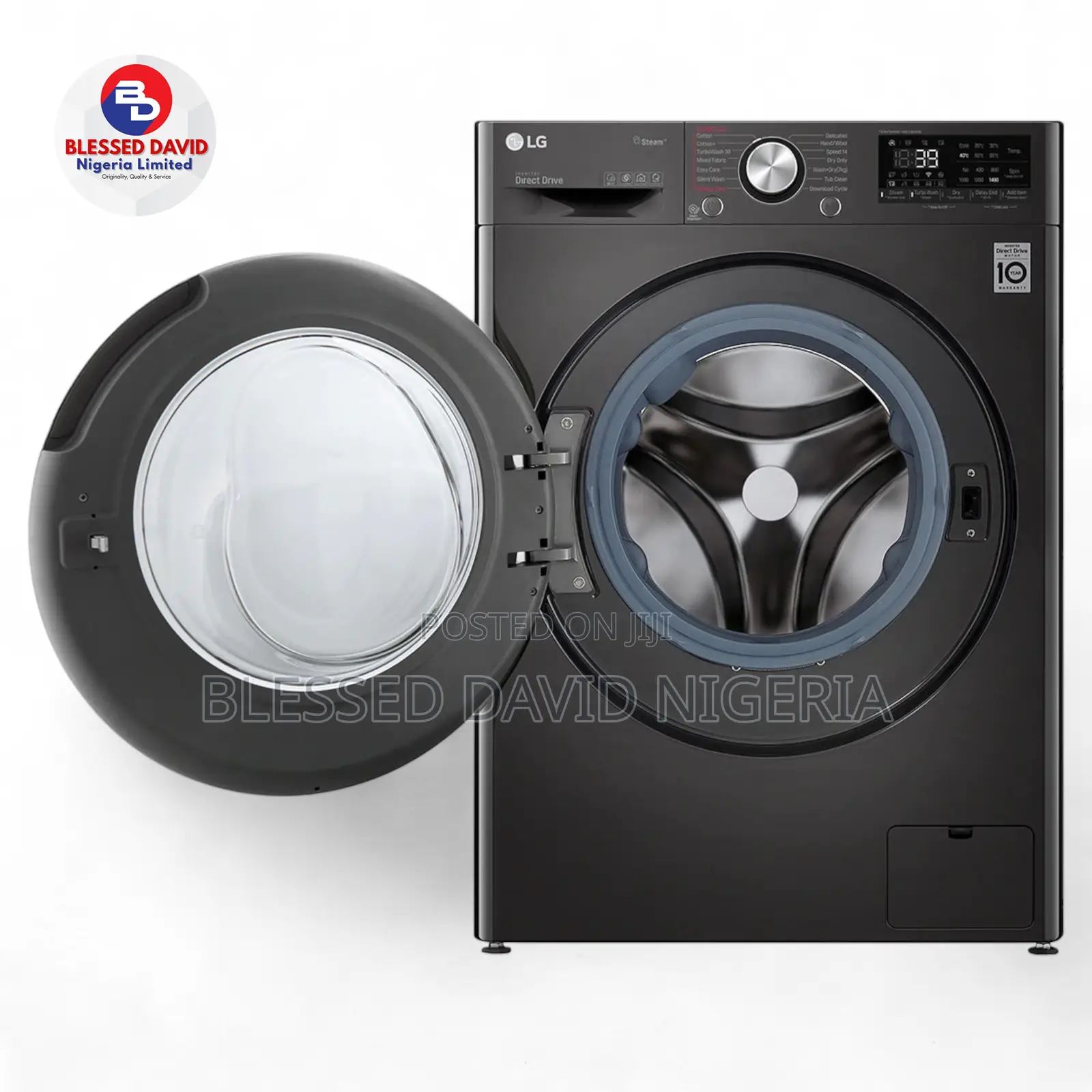 LG F2V5FGPYJE 9/5kg Front Load (Wash Dry) Washing Machine