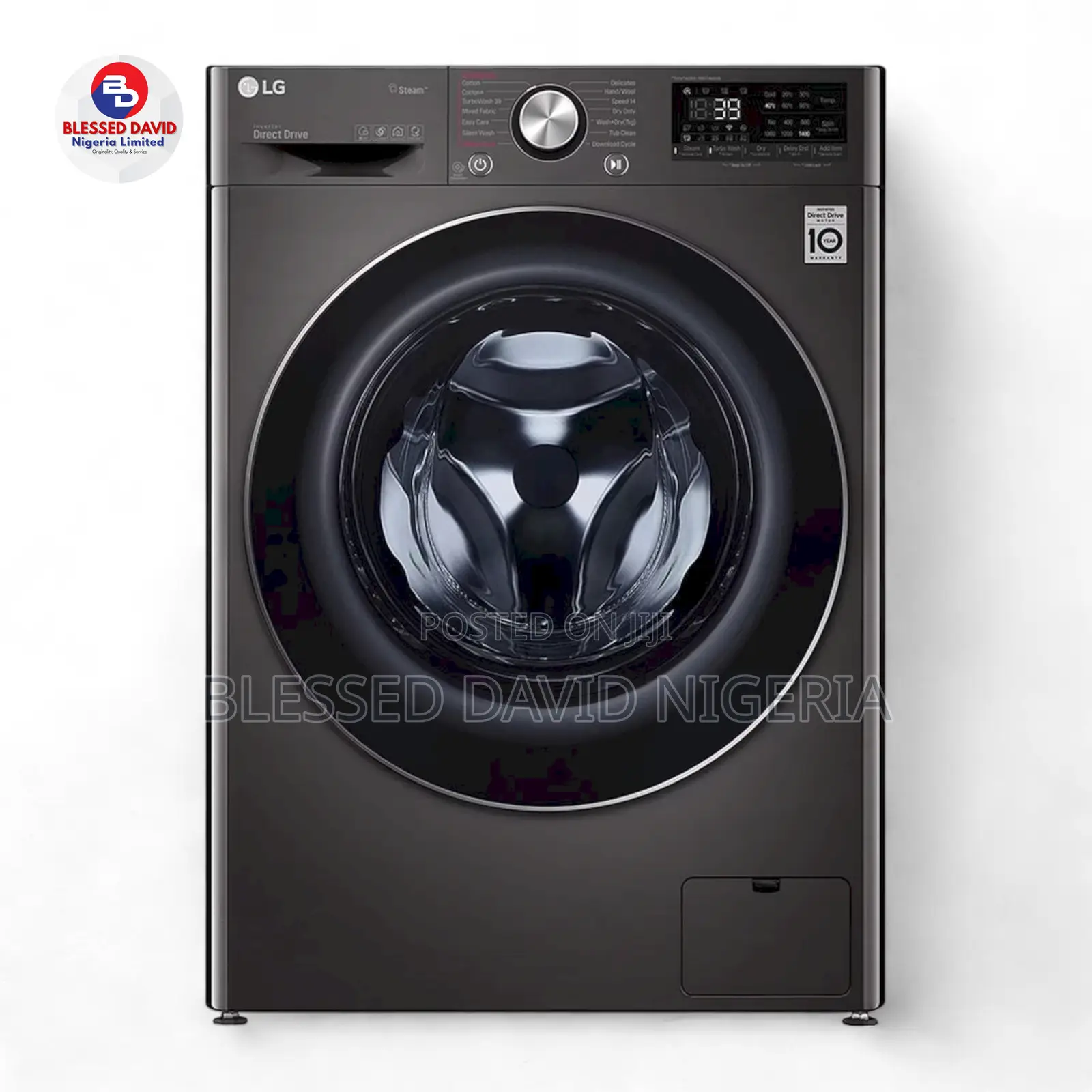LG F2V5FGPYJE 9/5kg Front Load (Wash Dry) Washing Machine