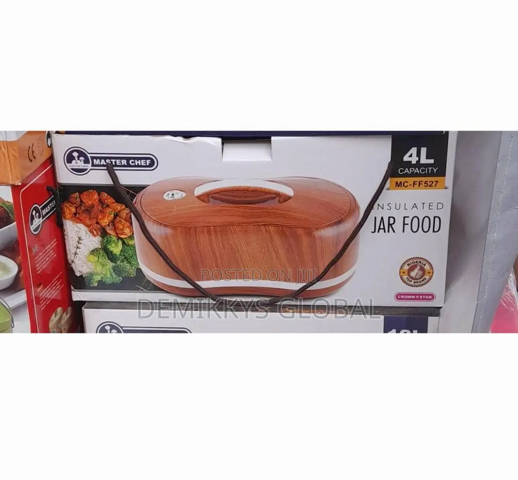 Master Chef Insulated Food Flask 4l