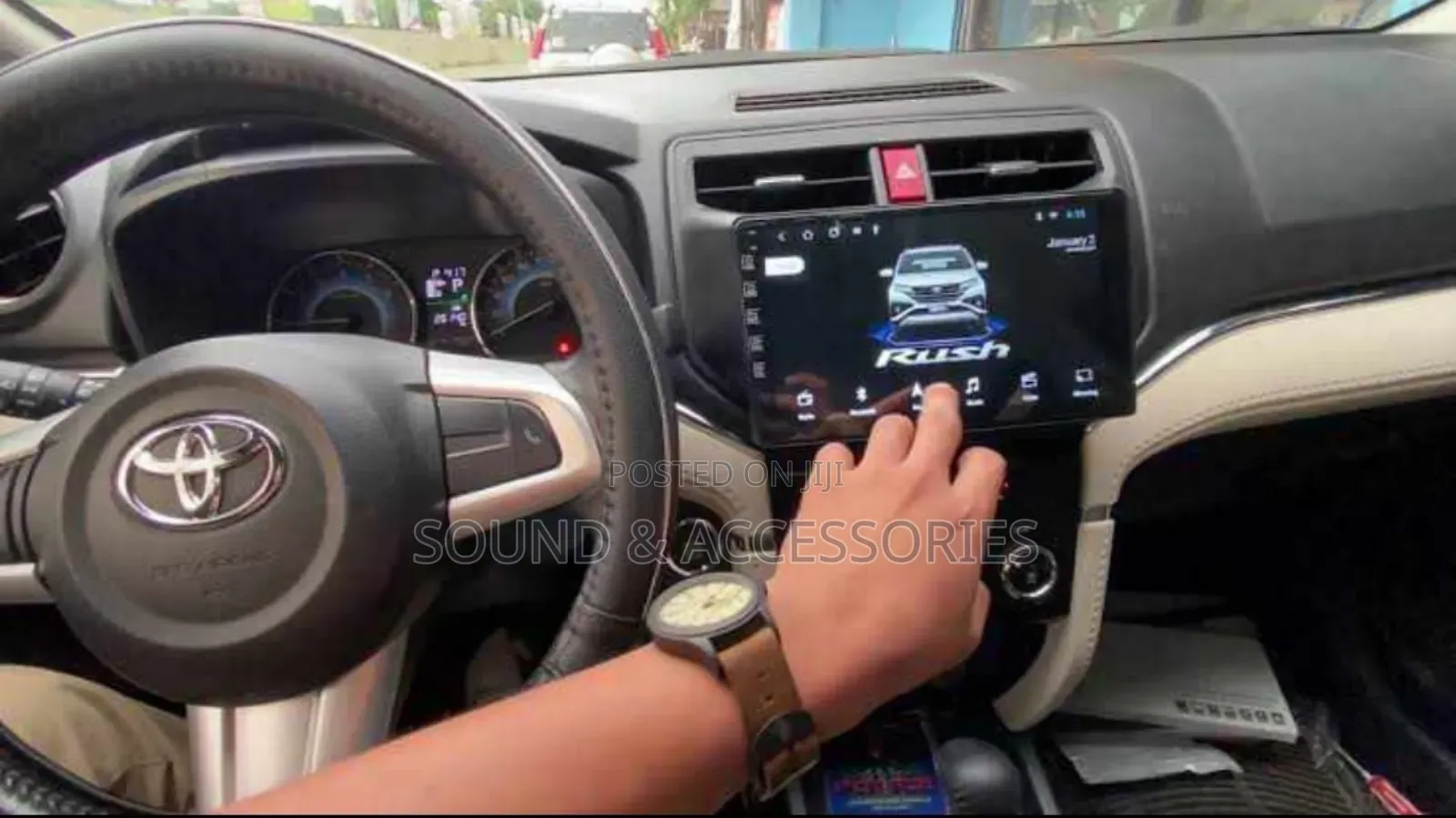 Toyota Rush 2017-2020 Android GPS Navigation System