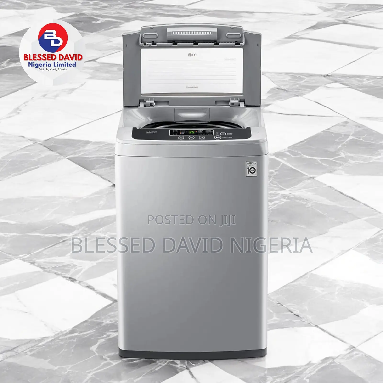 LG T8585NDHV 8KG Top Load Washing Machine