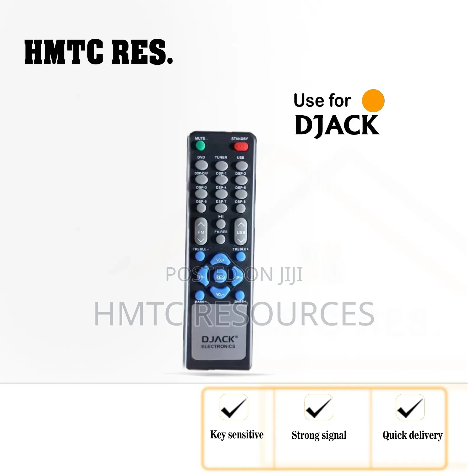 Djack 3.1 Home Theatre Remote Control