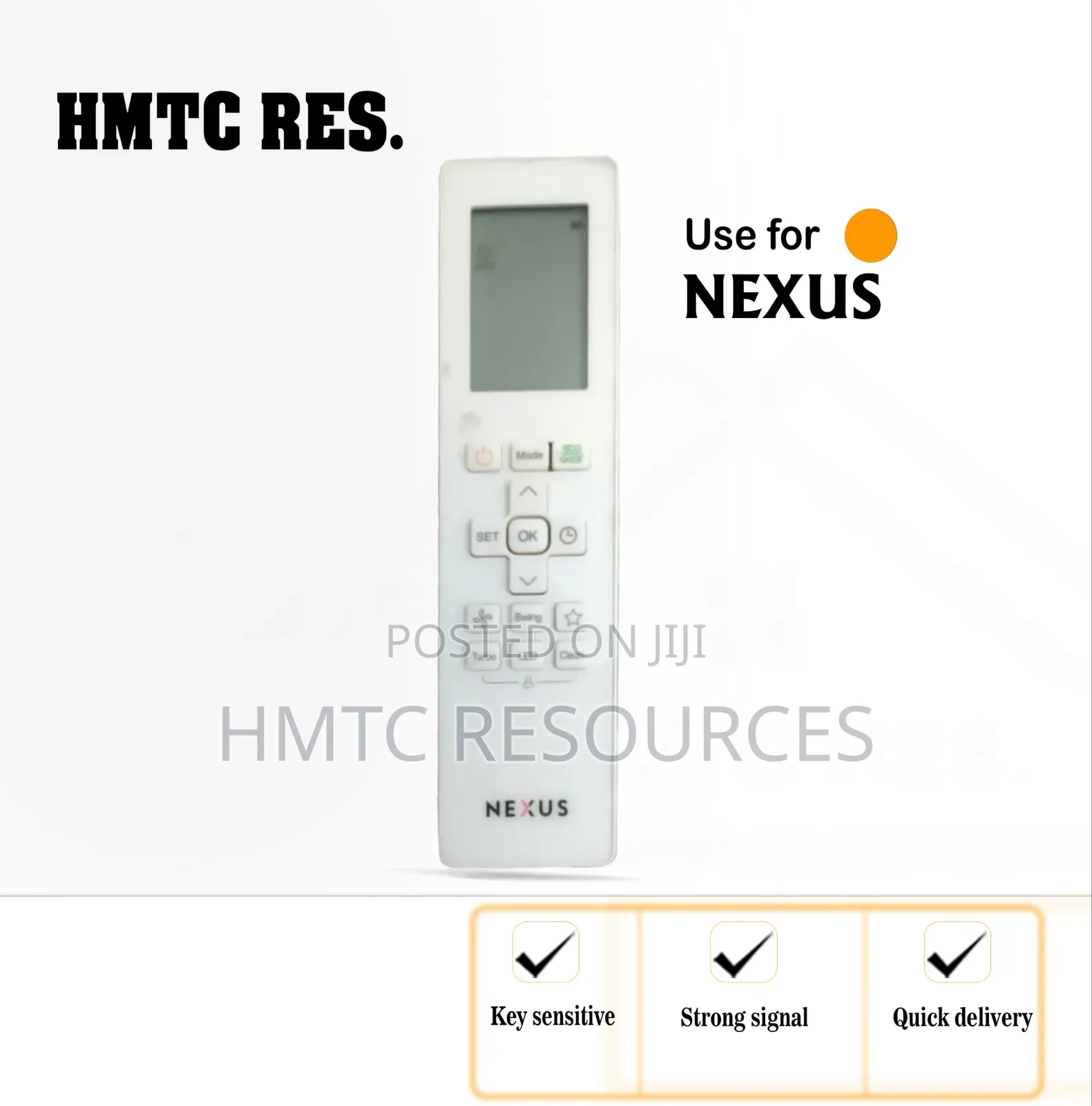 Nexus Inverter Split Unit Air Conditioner Remote Control