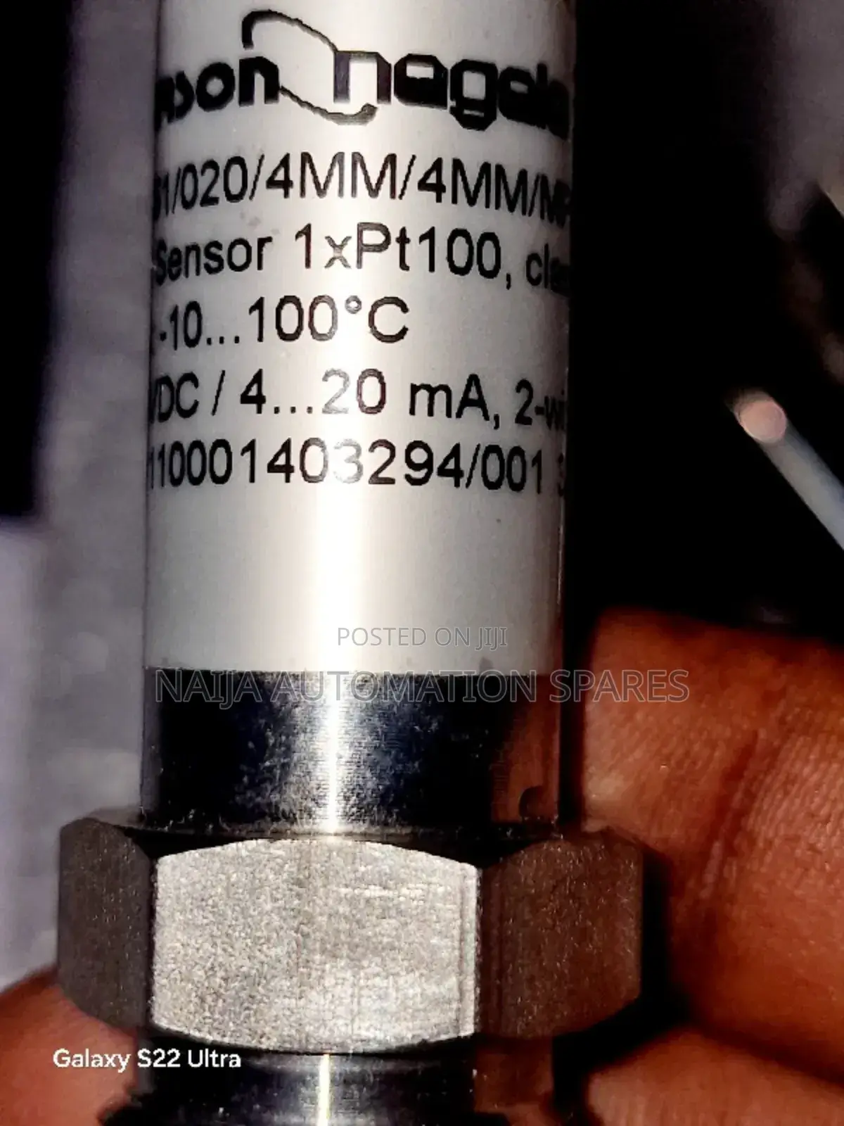 ANDERSON-NEGELE Temperature Sensor | TFP-161/020/4MM/4MM/MPU