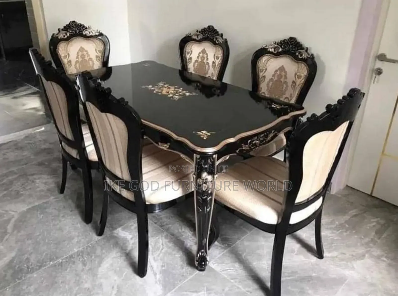 6seater Imported Turkish Royal Family Dining Table