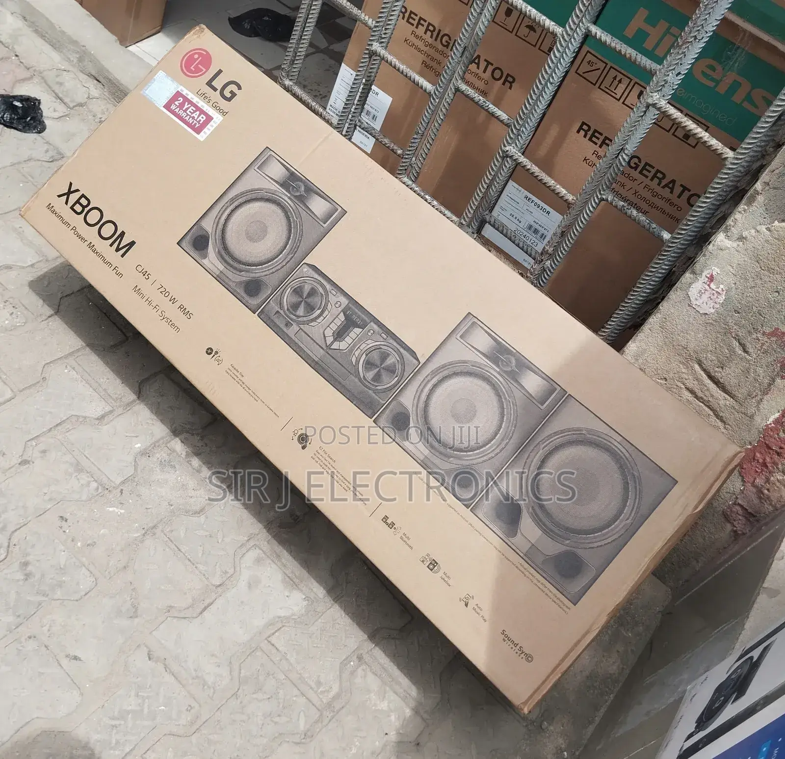 Brand New LG XBOOM SOUND Systems With Hi-Fi Speakers (CJ45)