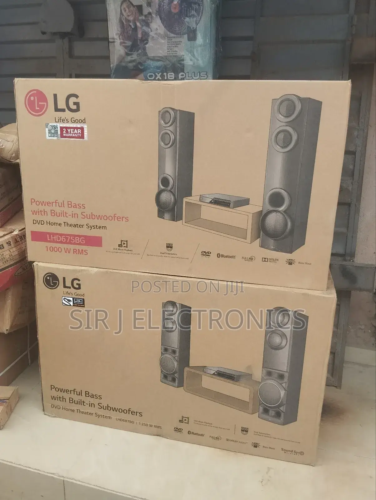 Original Brand New LG Bodyguard Home Theatre With DVD System