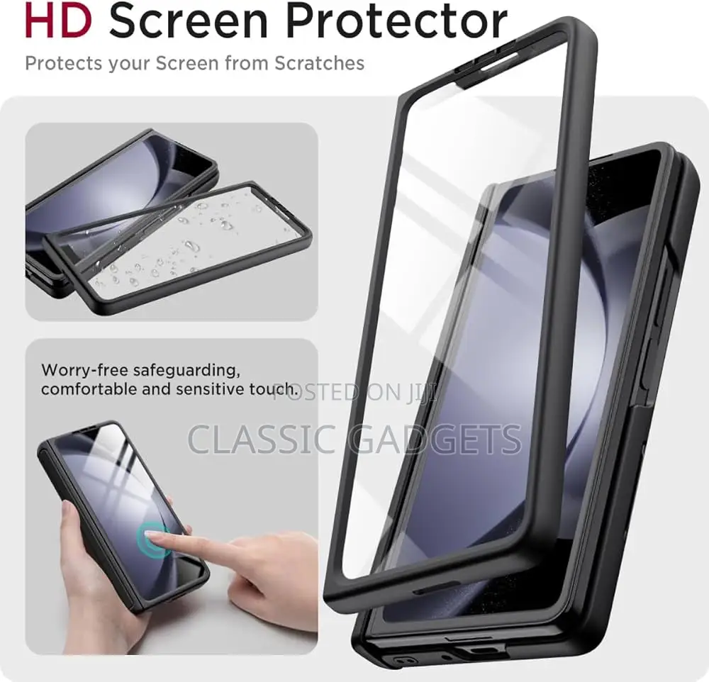 Premium Hard Pc Full Protection Cover for Galaxy Z Fold 6