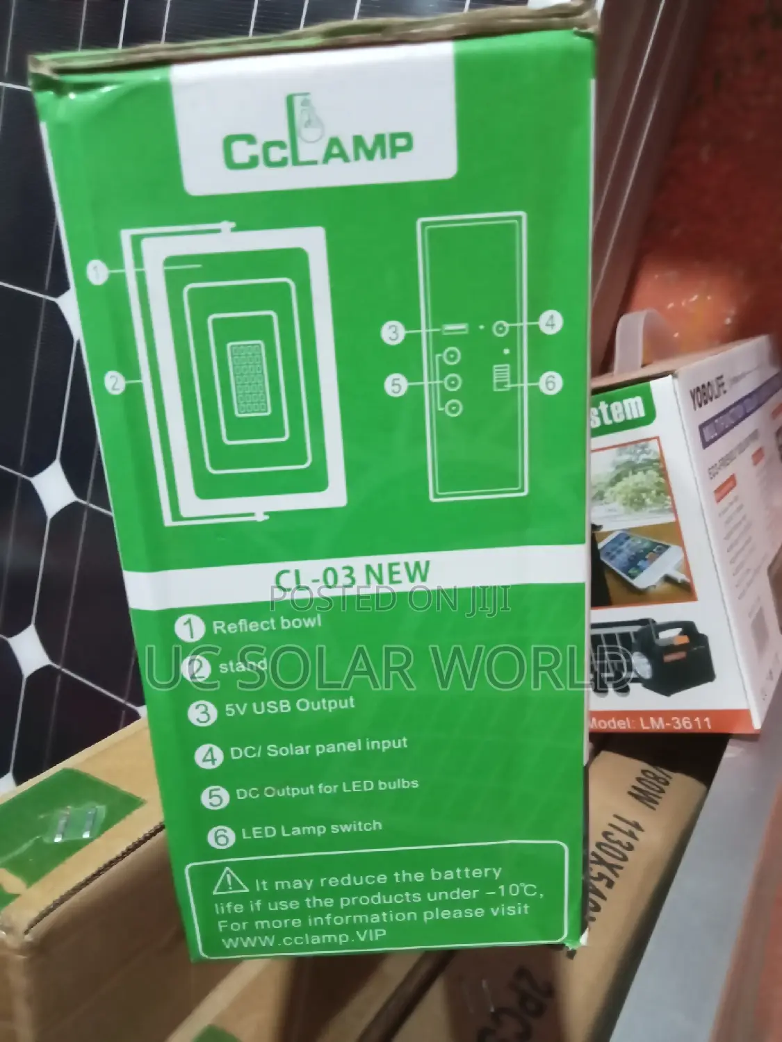 Cclamp Solar Lighting System Cl-03 30w