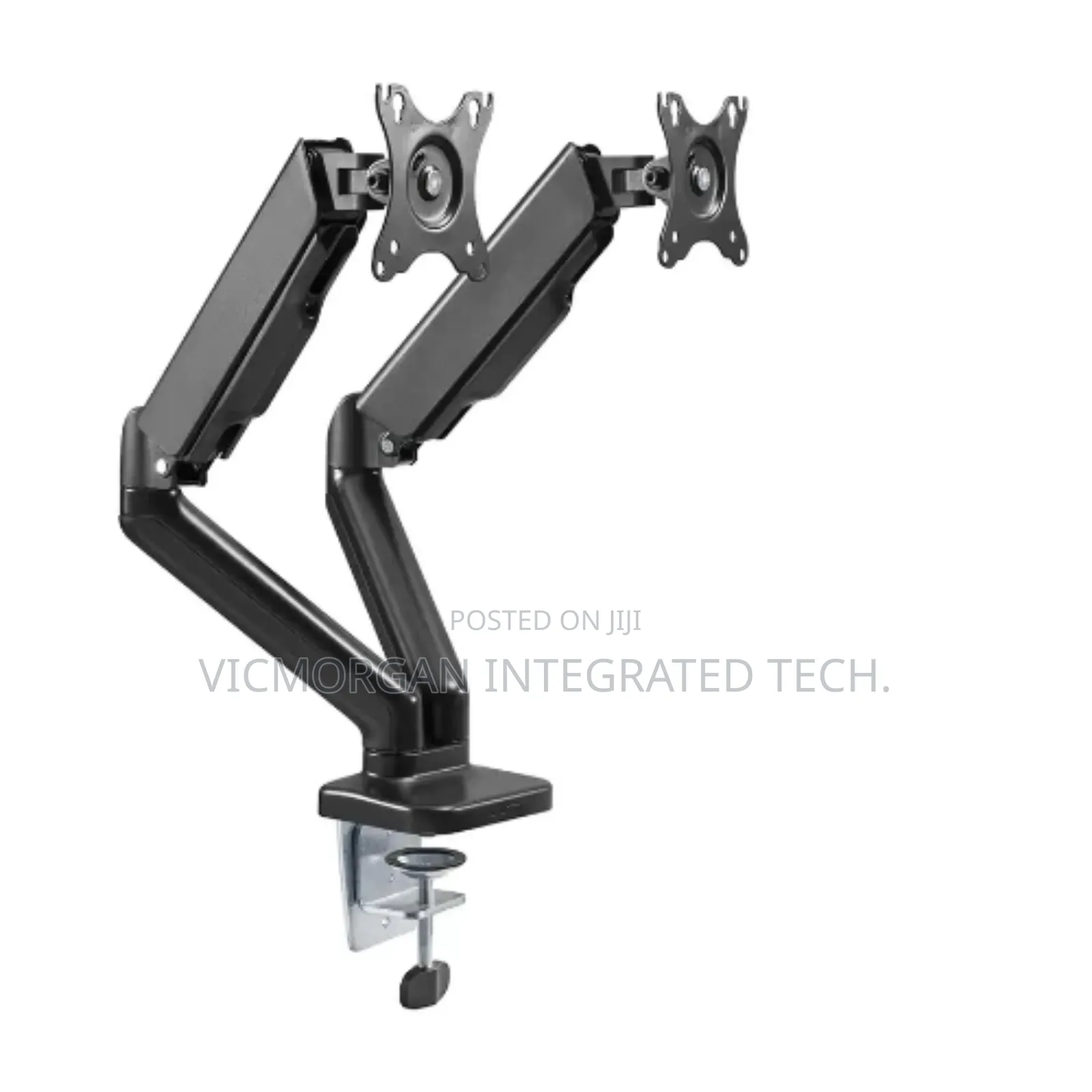 SMAAT Dual Gas Spring Monitor Arm for 13”-32” Screen