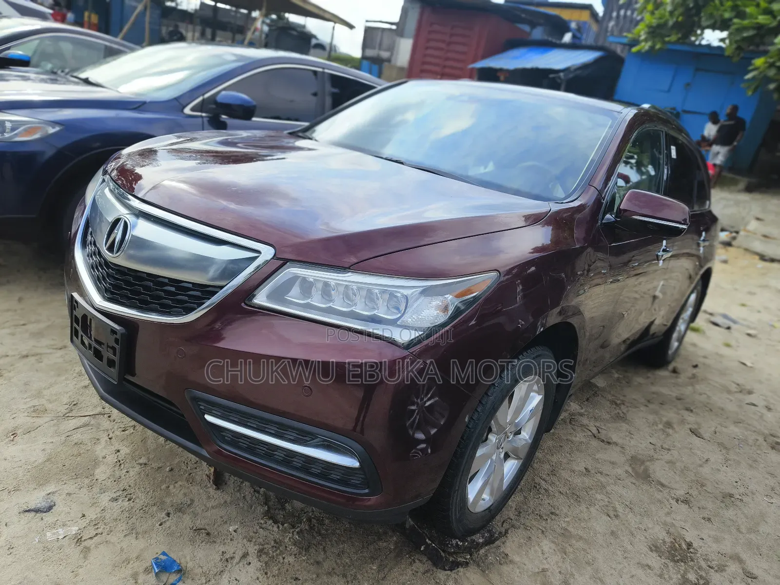 Acura MDX SH 4dr SUV AWD (3.5L 6cyl 9A) 2016 Red