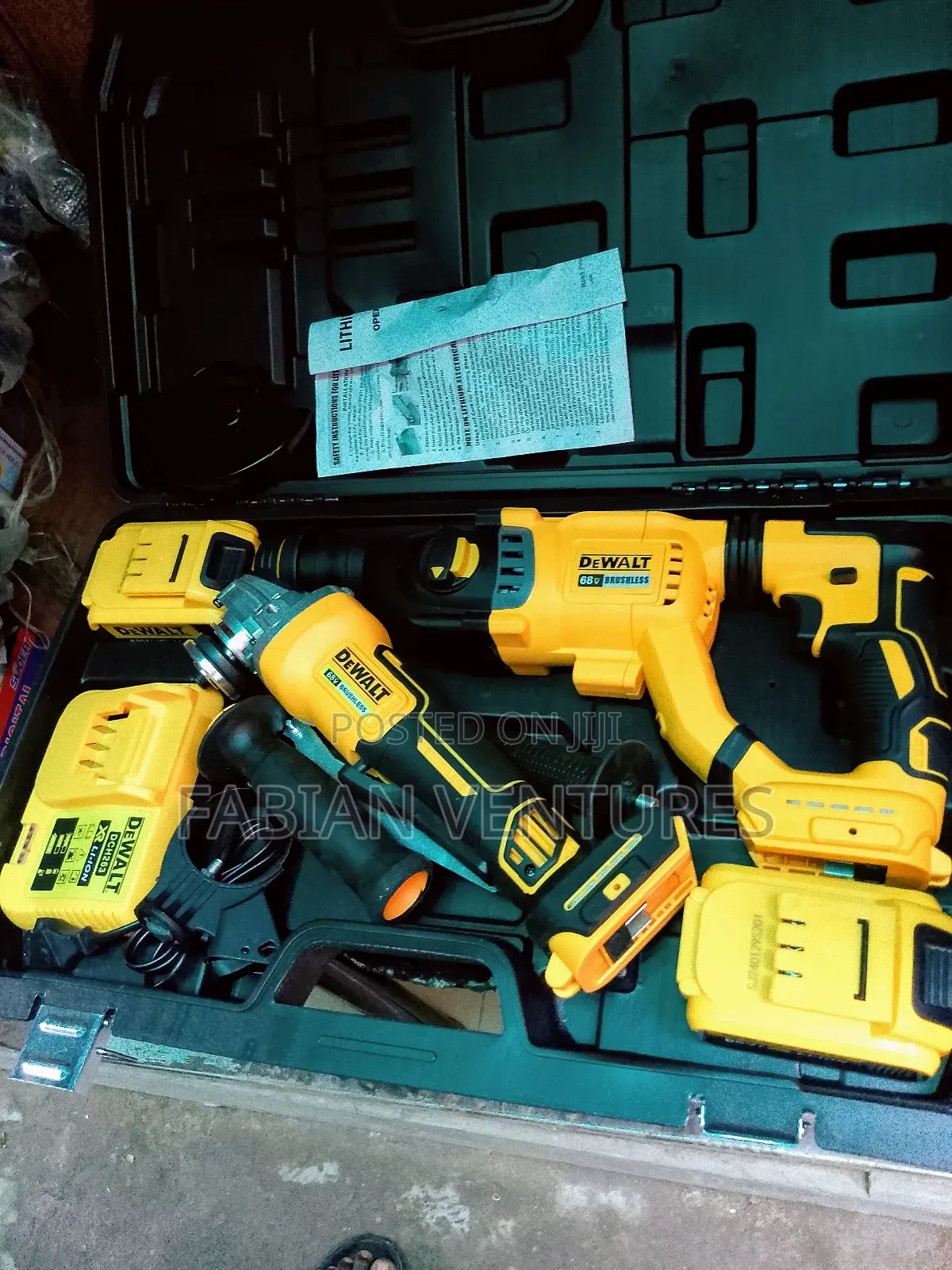 Battery Filling Machine and Hammer Drilling Machine 68V