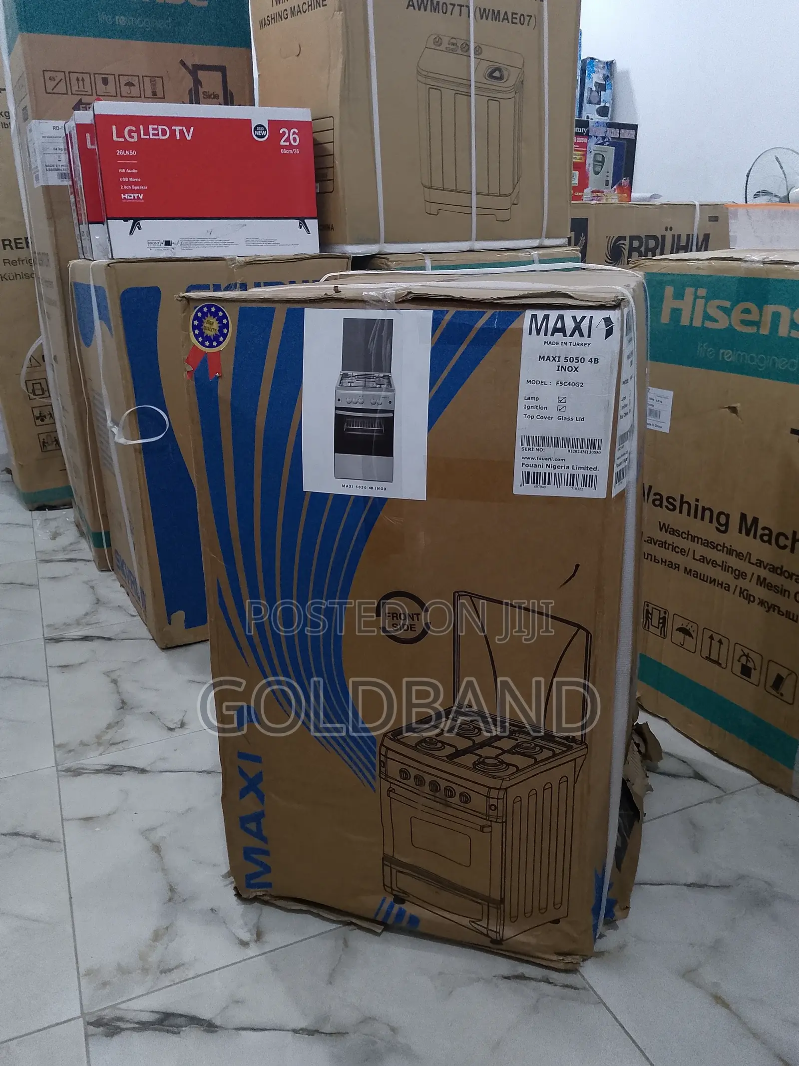 Convenient Maxi5050 INOX Igl 4gas