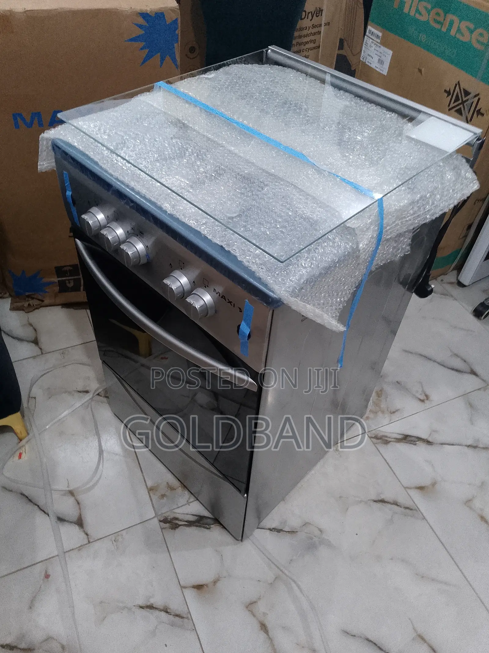 Safe Maxi5050 INOX Igl 4gas Cooker