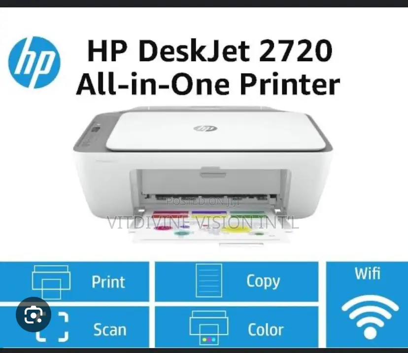 Hp Deskjet 2720 3in1,Wireless,Bluetooth Printer,Hp 305 Ink