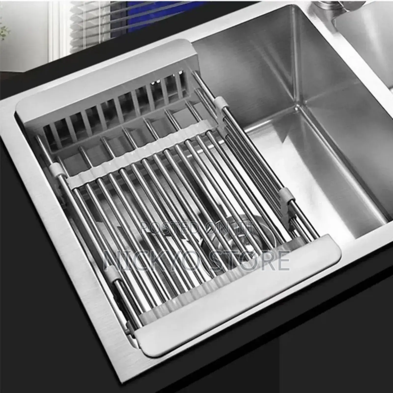 Kitchen Drain Rack Stainless Steel Sink