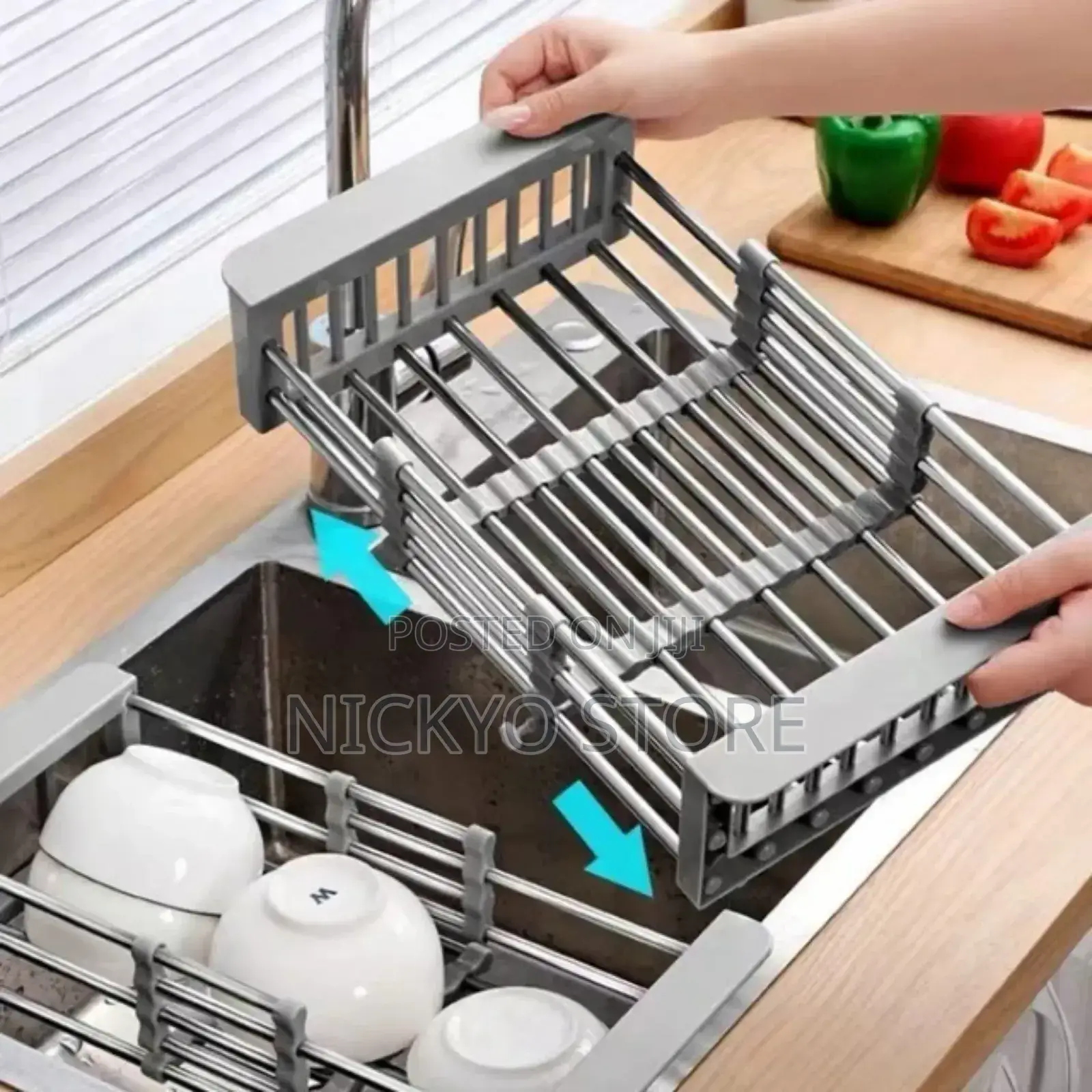 Kitchen Drain Rack Stainless Steel Sink