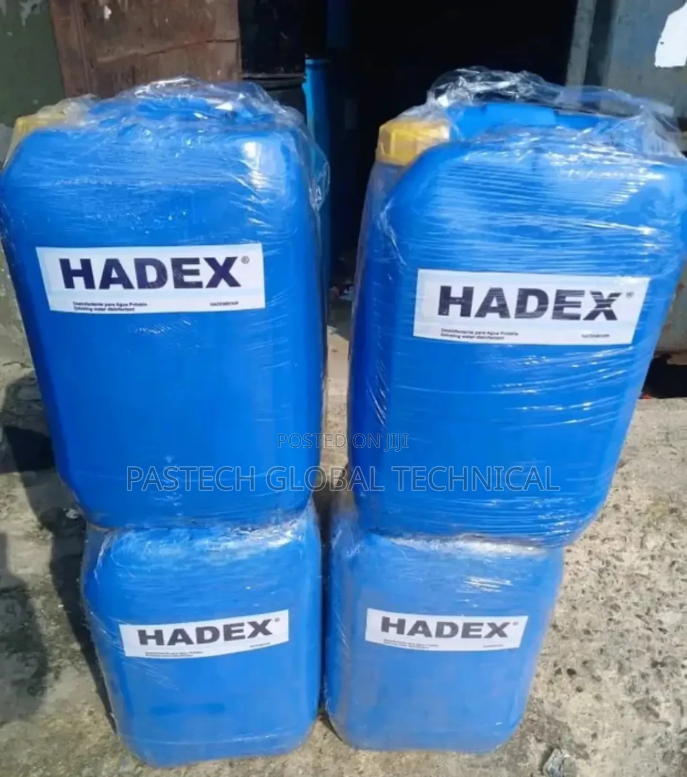 Hadex Food Grade Drinking Water Disinfectant, 25ltr/Can