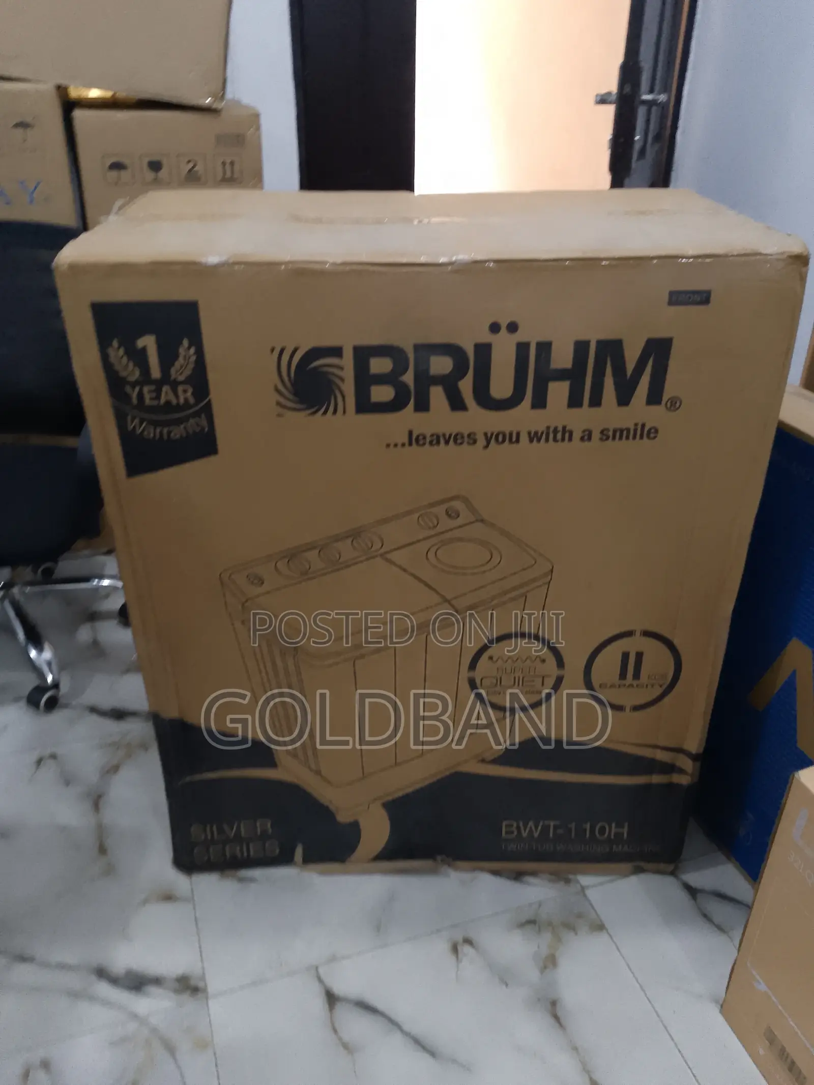 Affordable Twin Tub Bruhm Washing Machine (11kg BWT-110h)