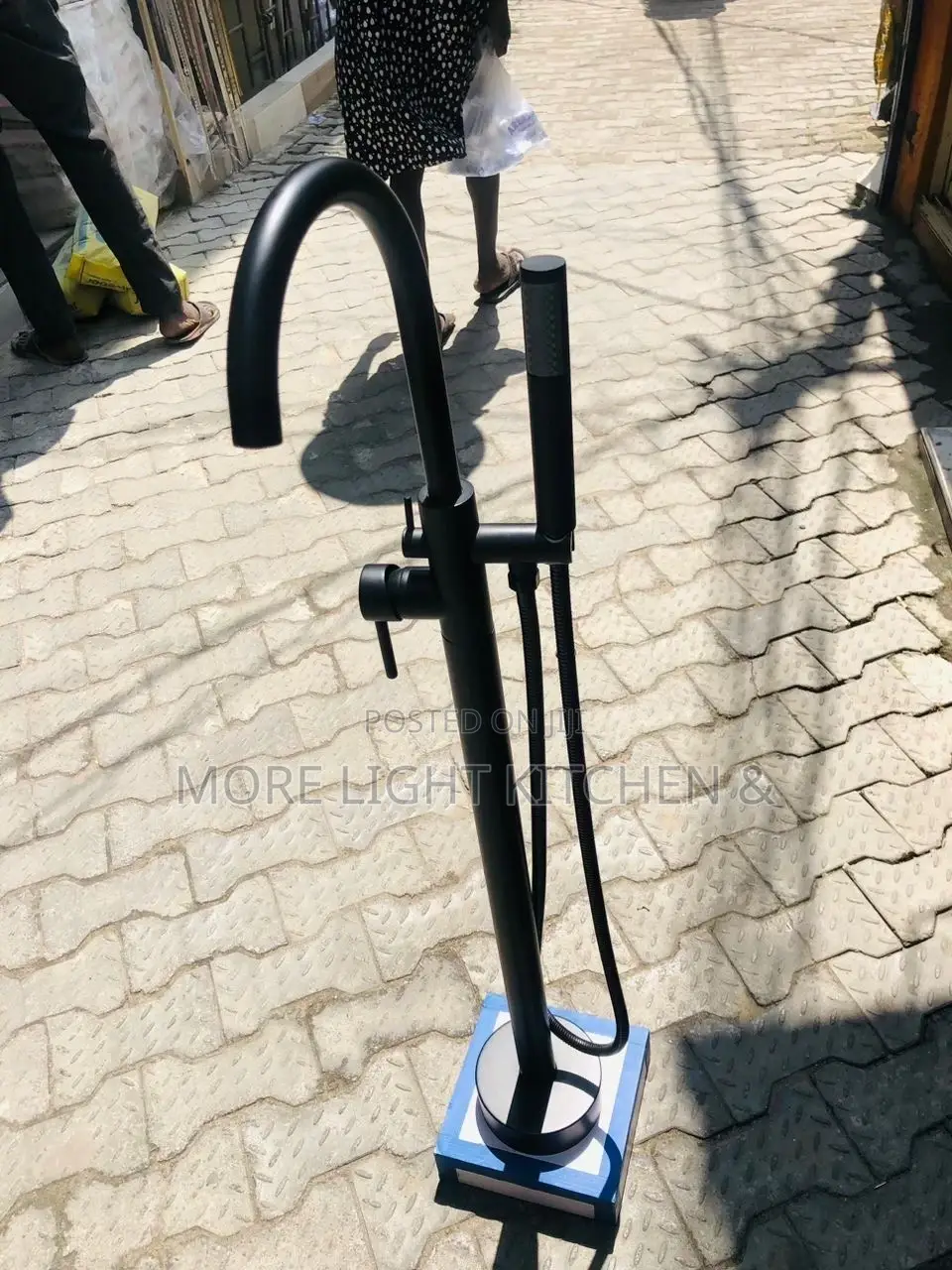 Black Bath Mixer