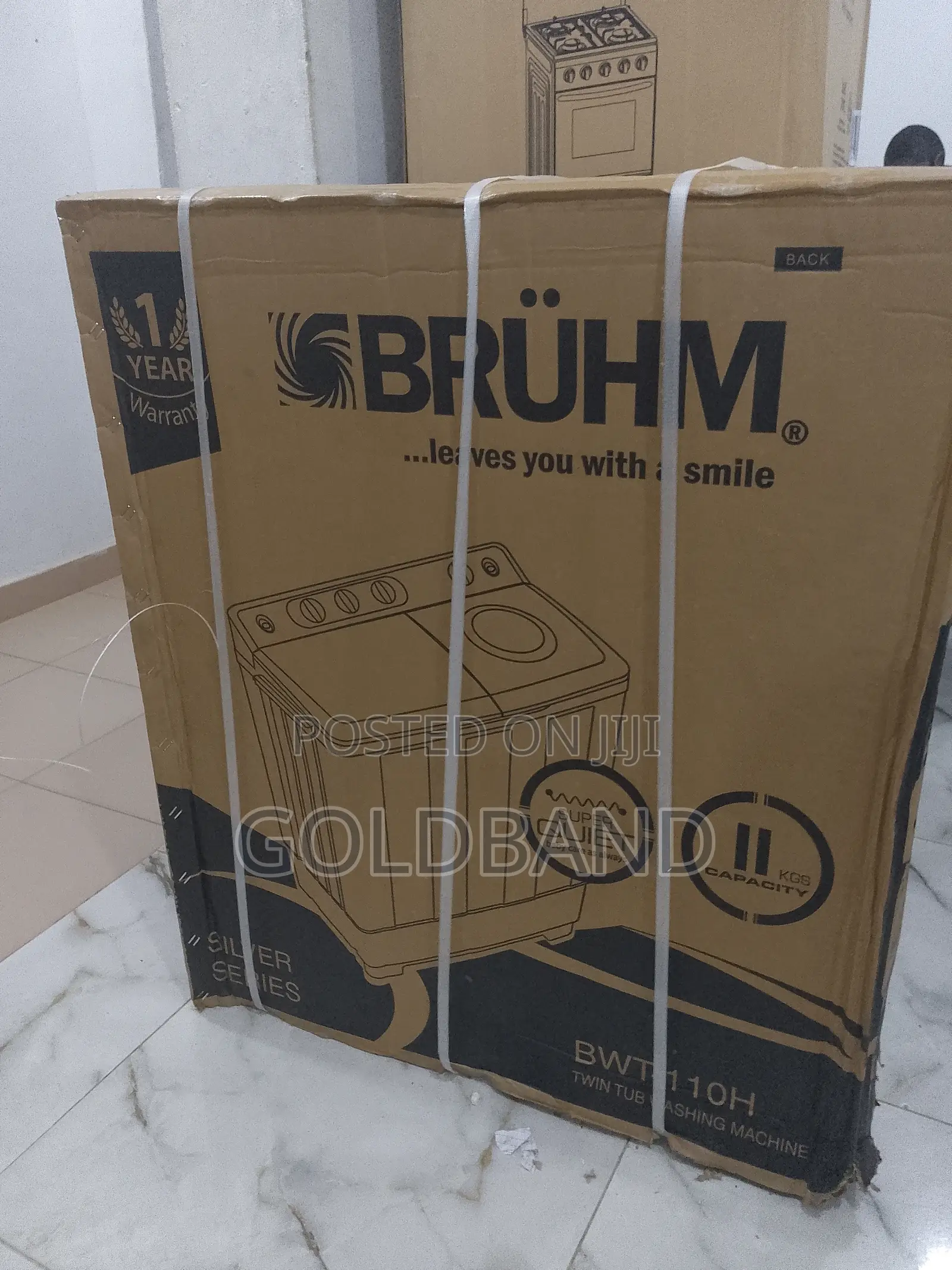 Super Clean 11kg Bruhm Washing Machine (Btw-110h)