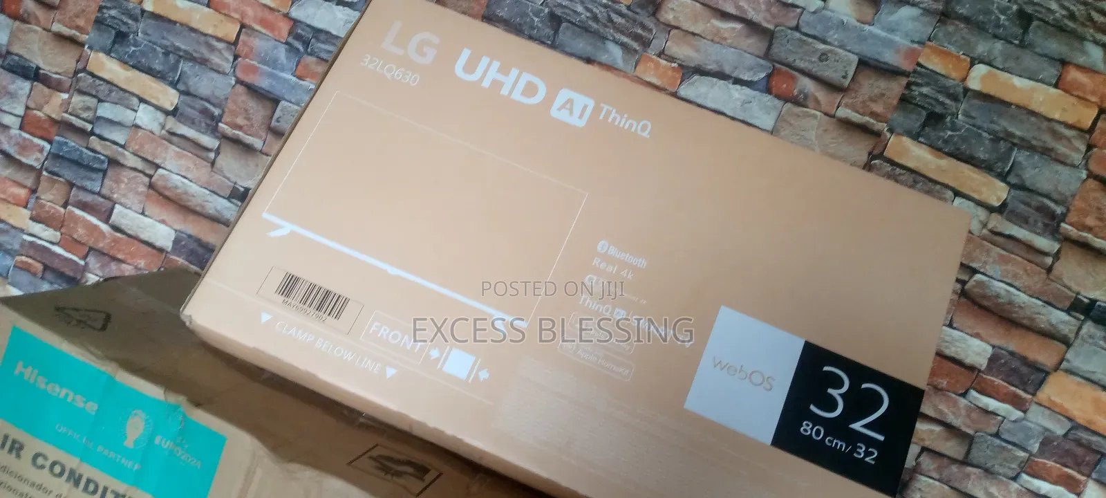 Quality 32" LG Smart Frameless Television+Mira-Cast-32lq600