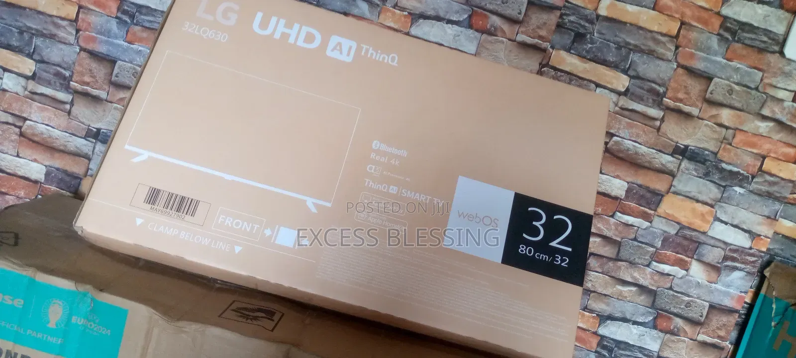 New Quality 32" LG Frameless Smart TV+Netflix _32LQ630