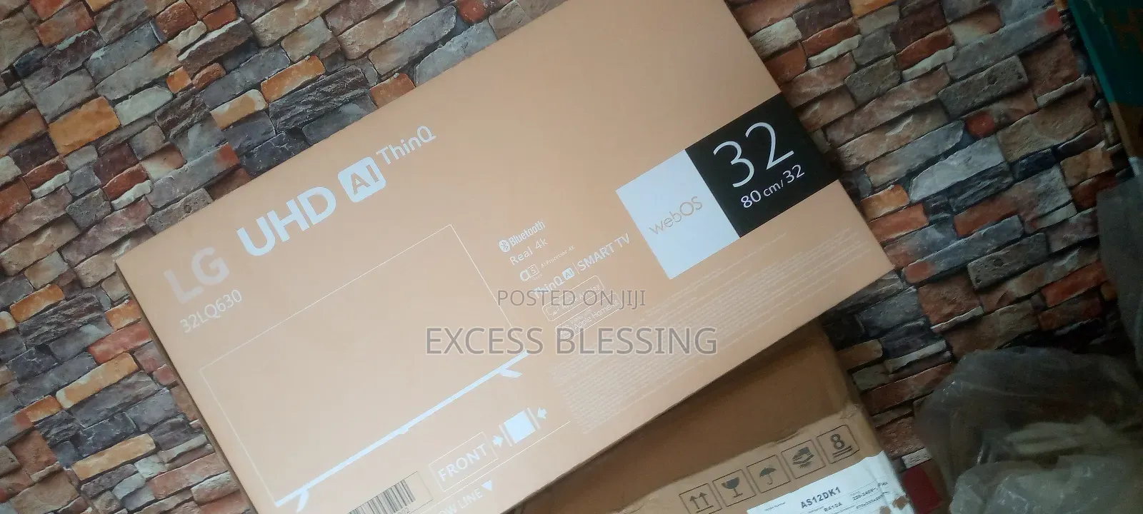 New Quality LG 32" Smart Frameless Tv+Netflix-32lq630