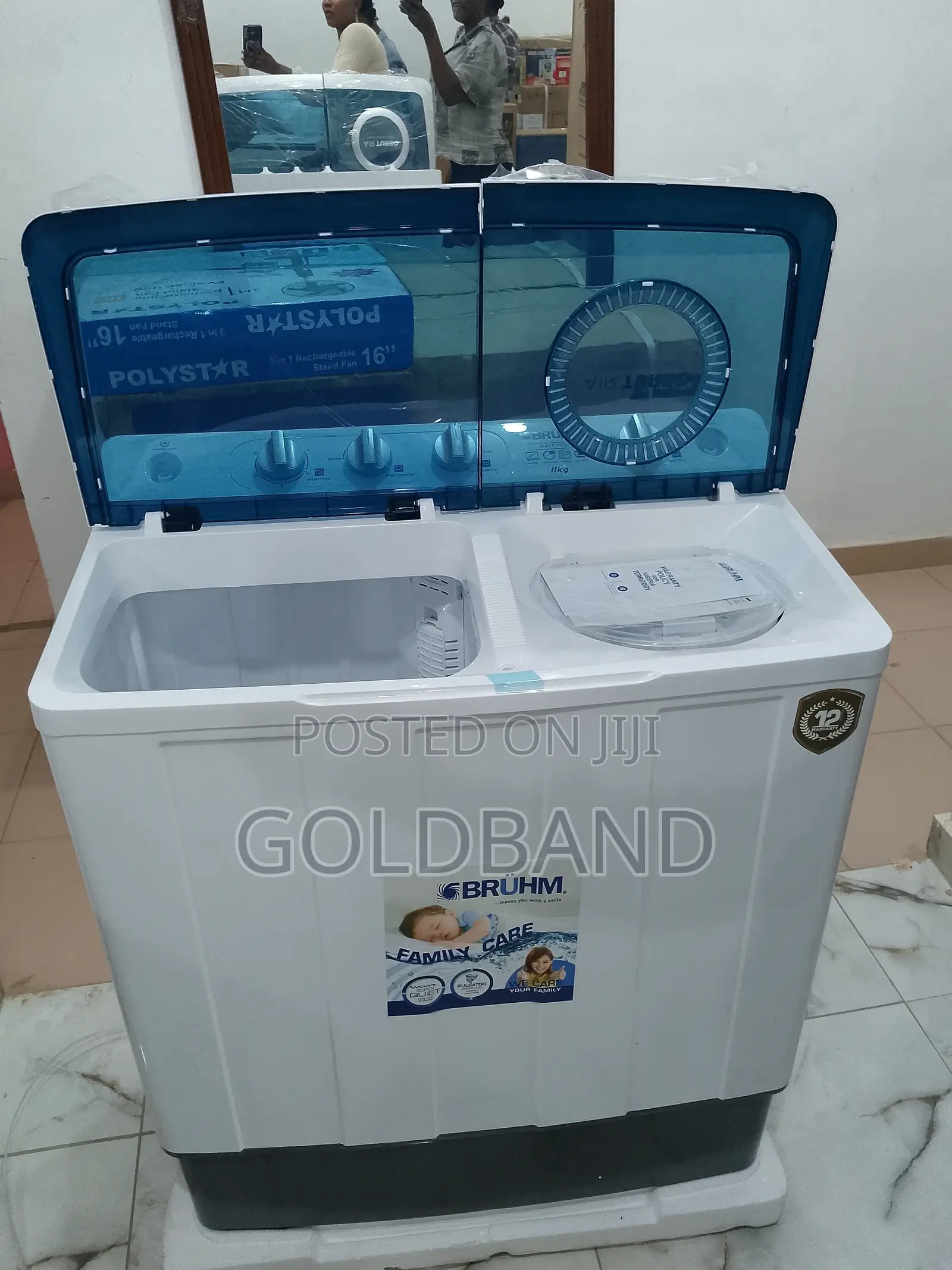 Very Unique Bruhm Washing Machine (11kg BWT-110h)