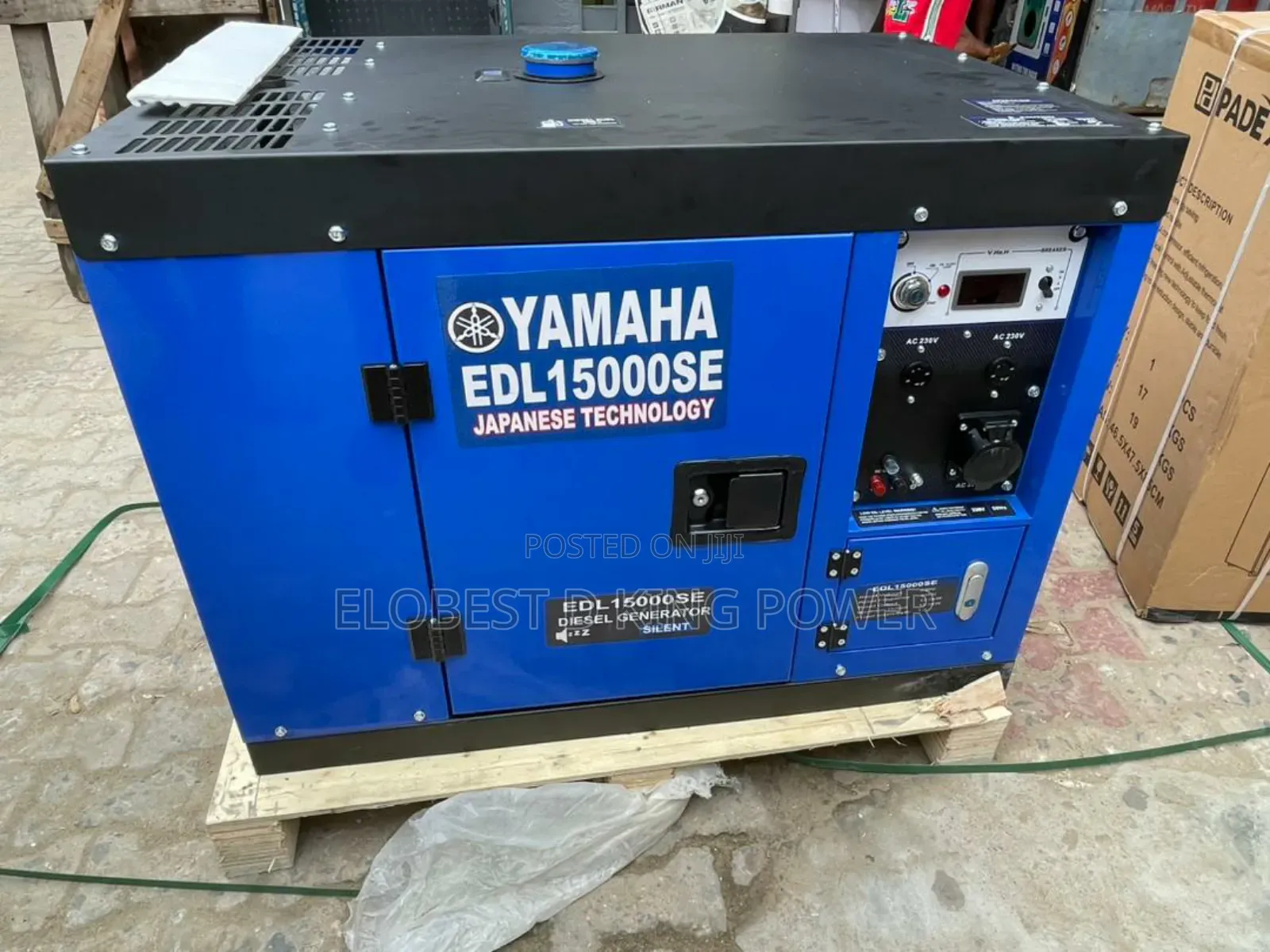 12.5kva Yamaha Diêsel Soundproof Generator 100% Pure Copper