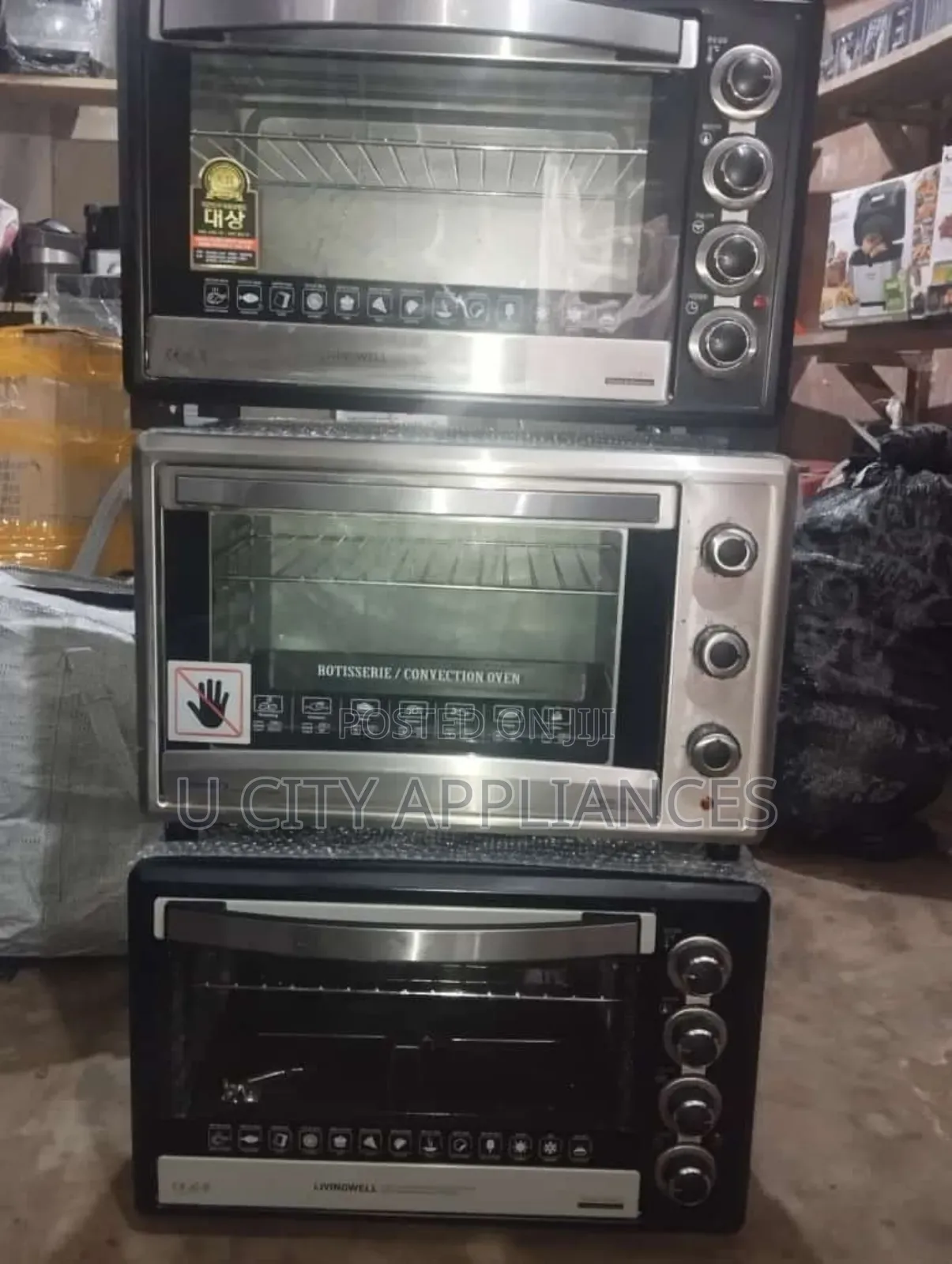 60L Living Well Electric Oven
