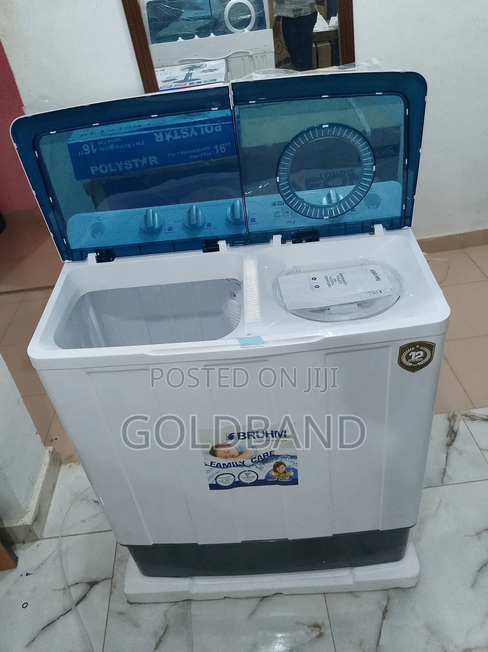 Best Deal 11kg Bruhm Washing Machine BWT-110h