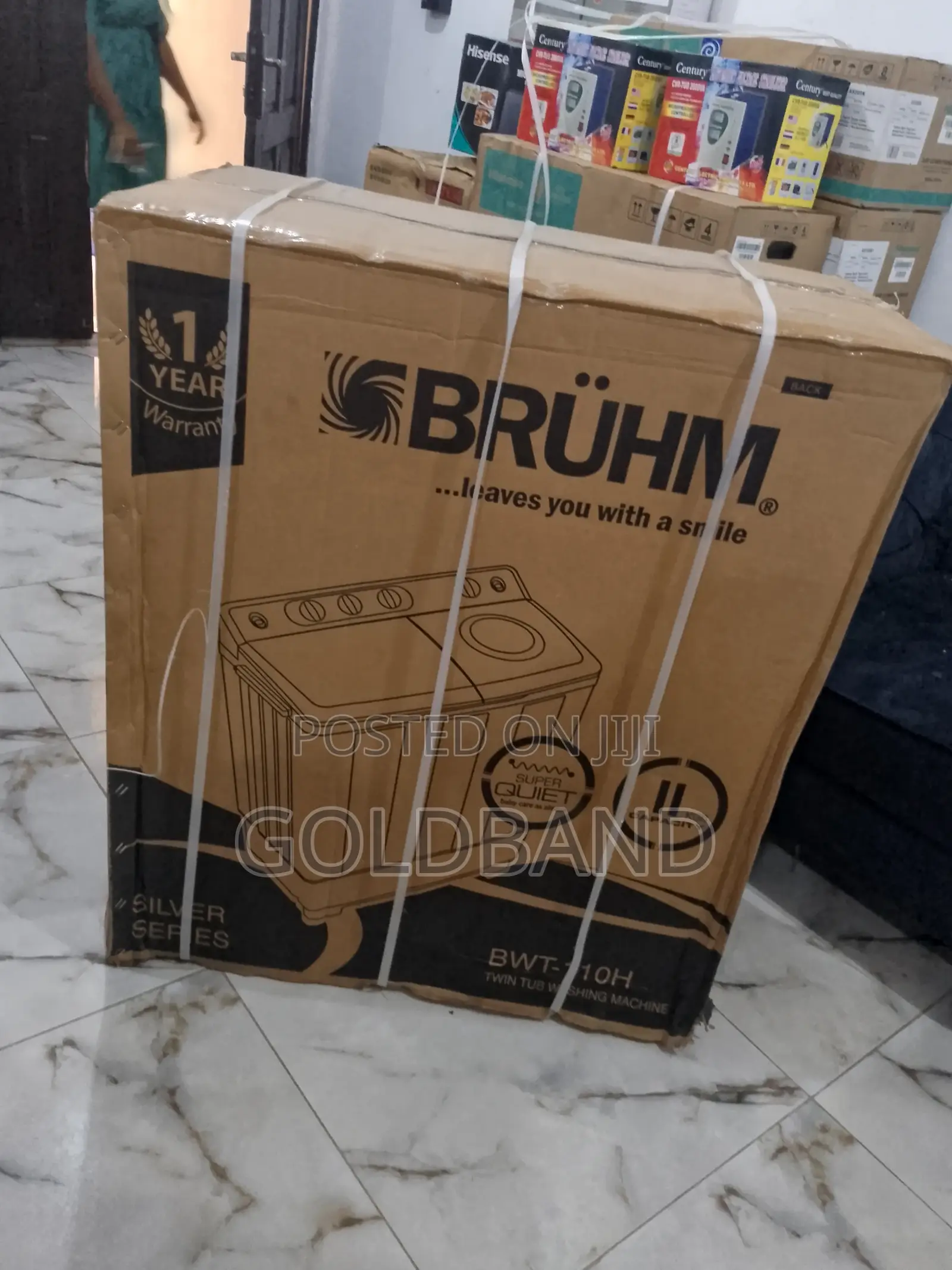 Extremely Strong Bruhm Washing Machine (11kg BWT-110h)