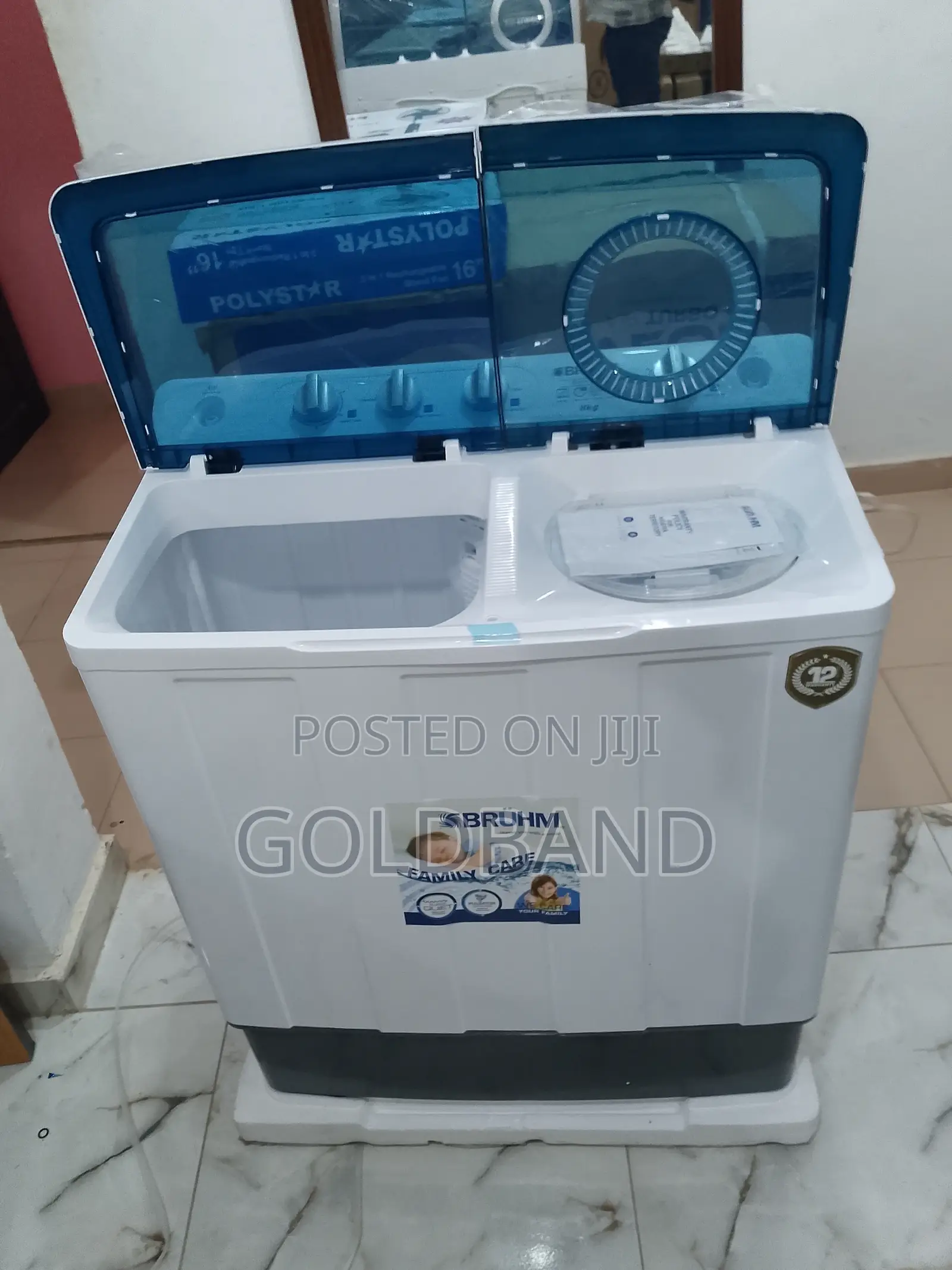 Extremely Strong Bruhm Washing Machine (11kg BWT-110h)