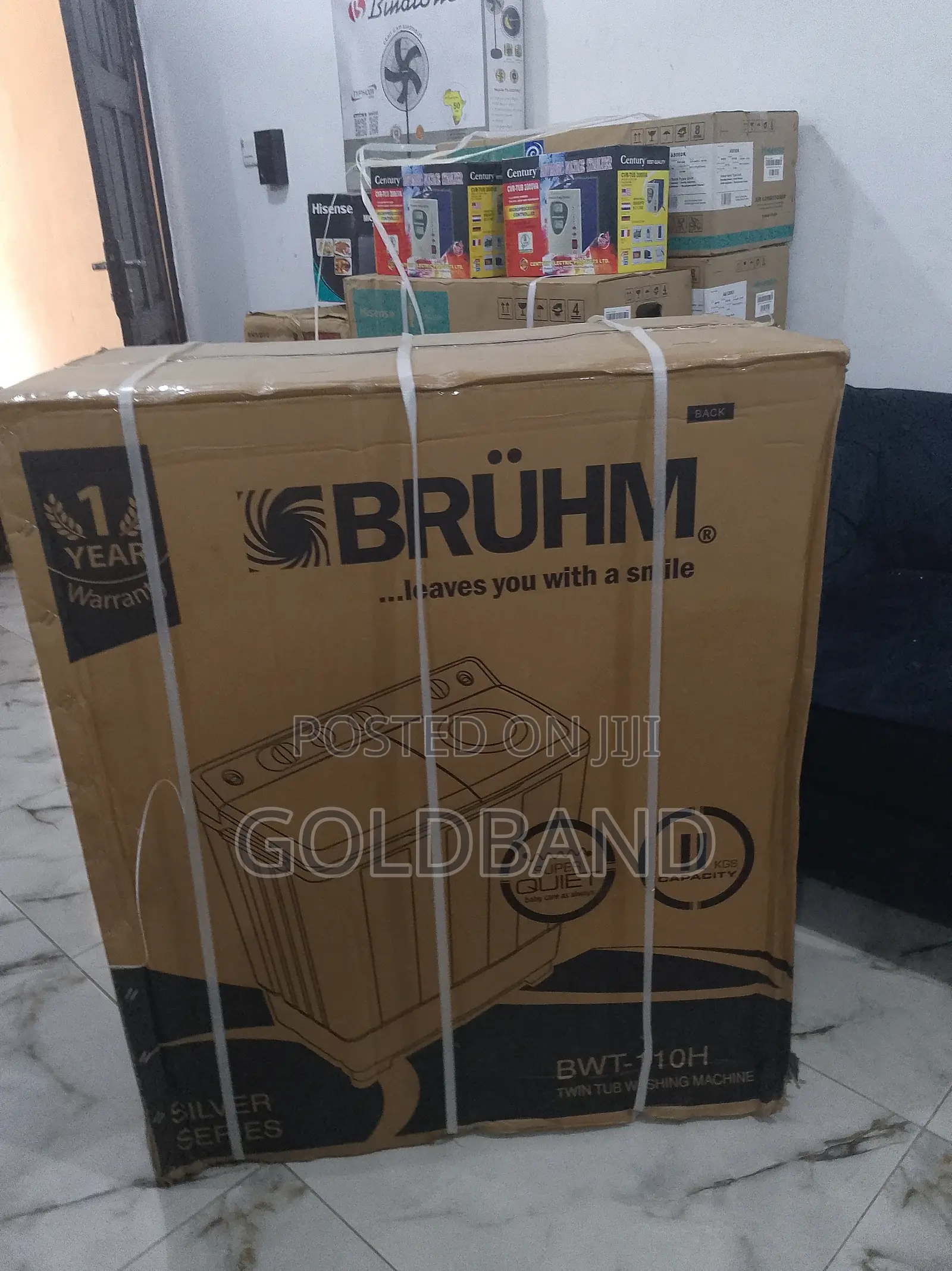 Functional 11kg "Bwt-110h" Bruhm Washing Machine