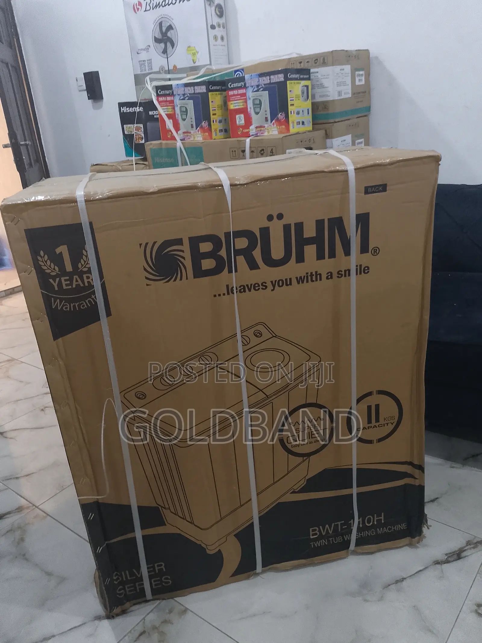 New Original 11kg "Bwt-110h" Bruhm Washing Machine