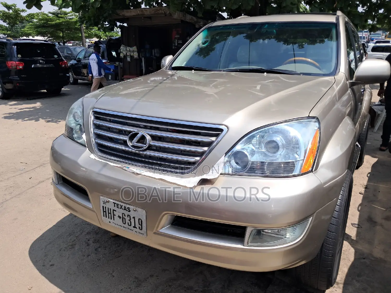 Lexus GX 470 2007 Gold
