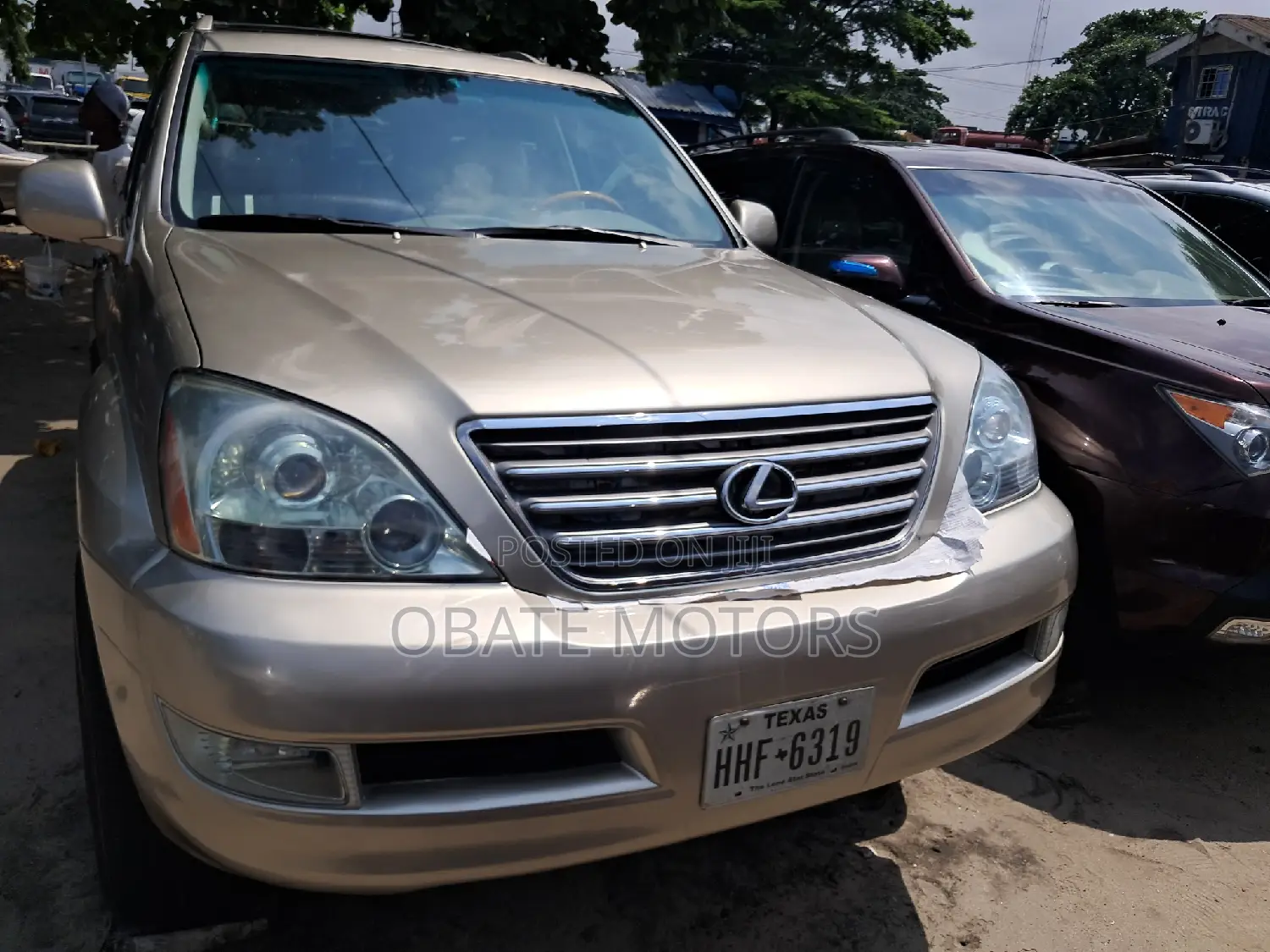 Lexus GX 470 2007 Gold