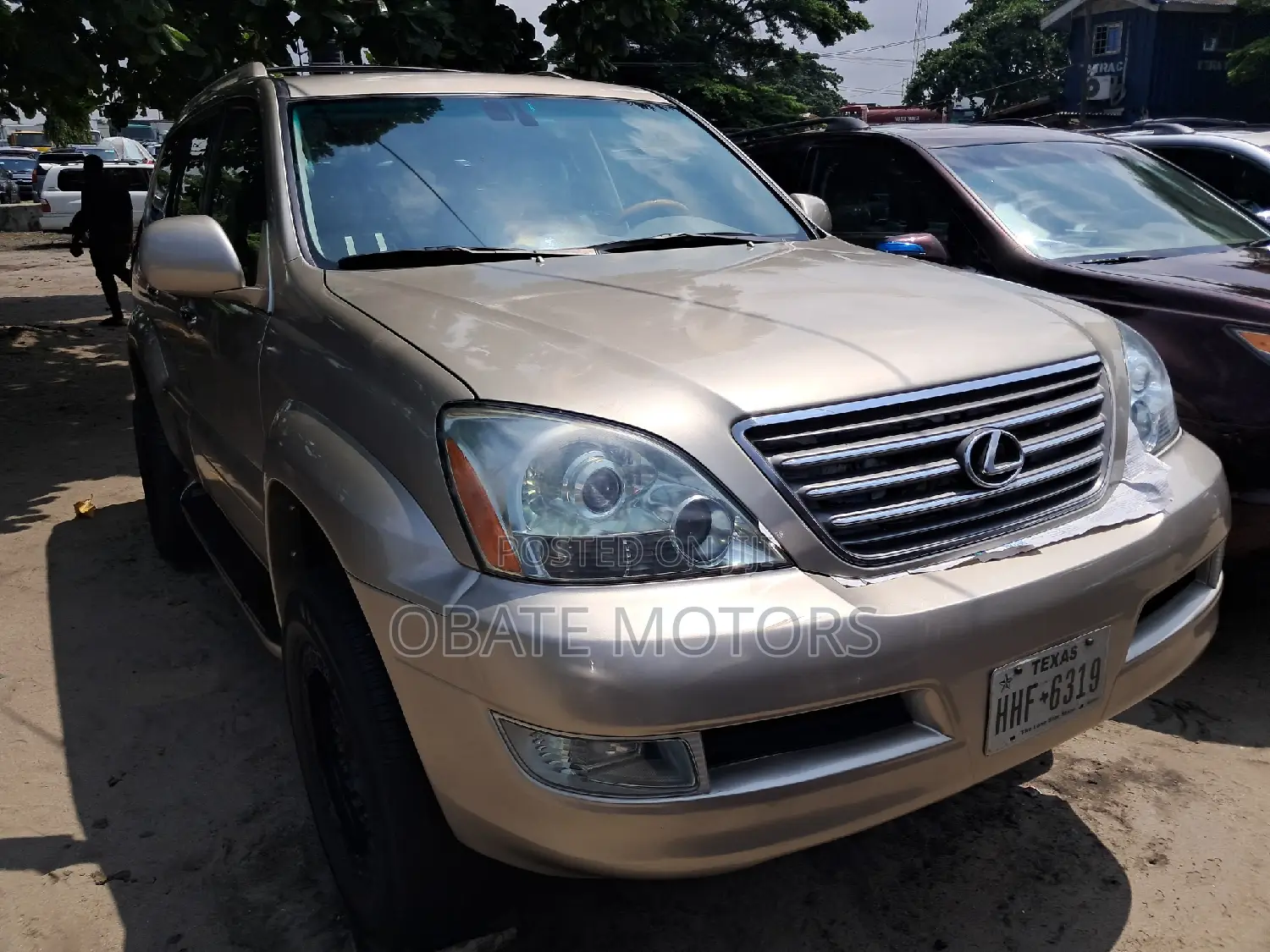 Lexus GX 470 2007 Gold