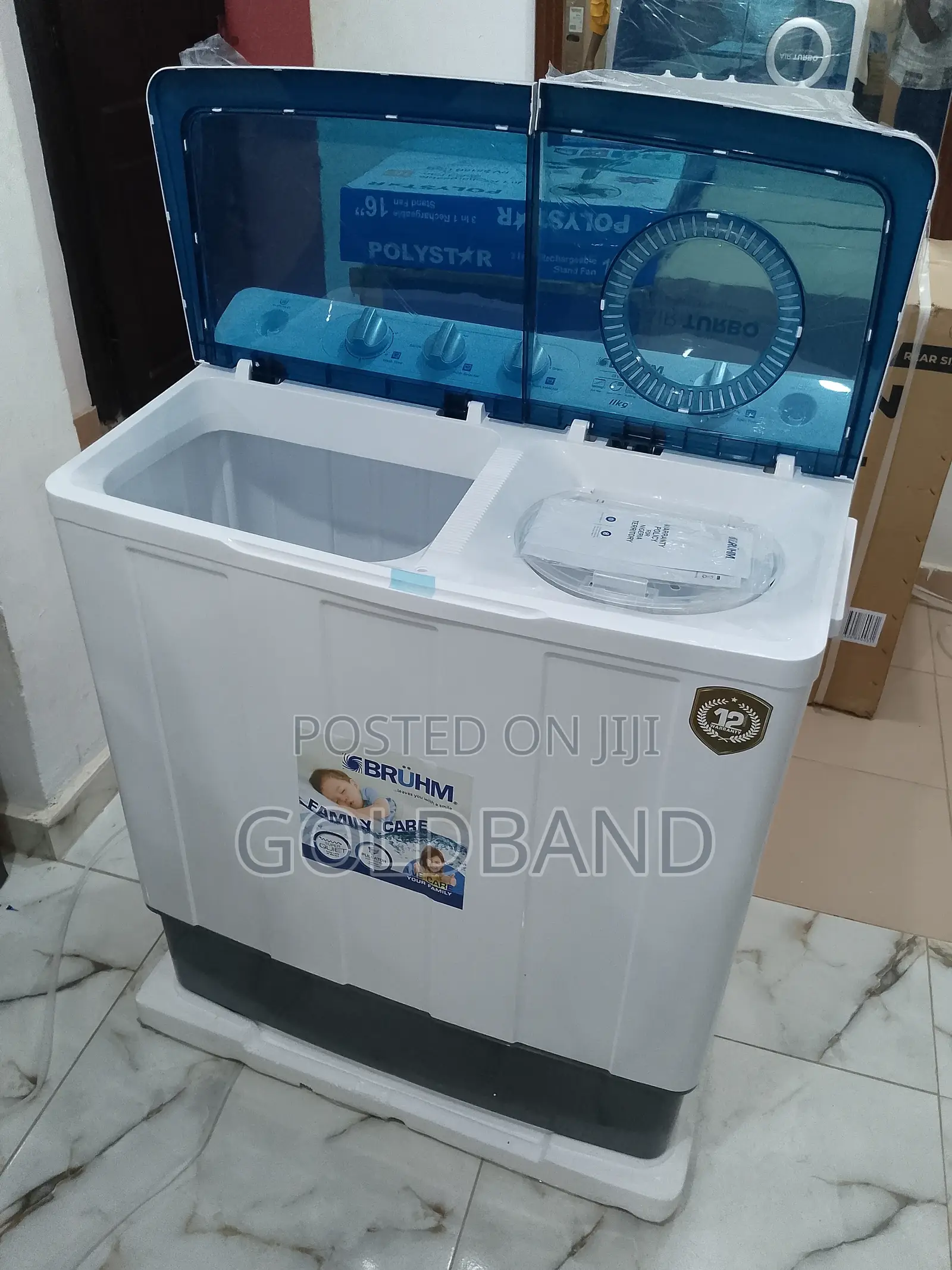 Efficient 11kg Bruhm Washing Machine BWT-110h