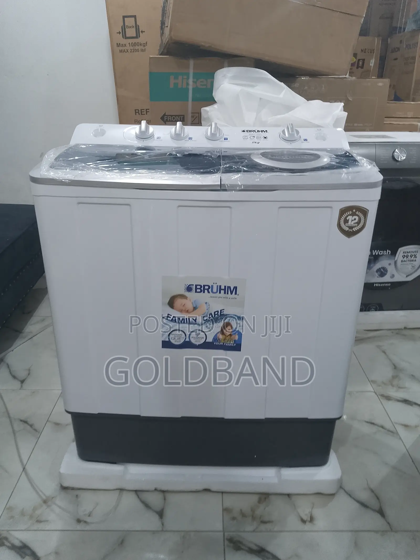 Premium 11kg Bruhm Washing Machine (Bwt-110h)