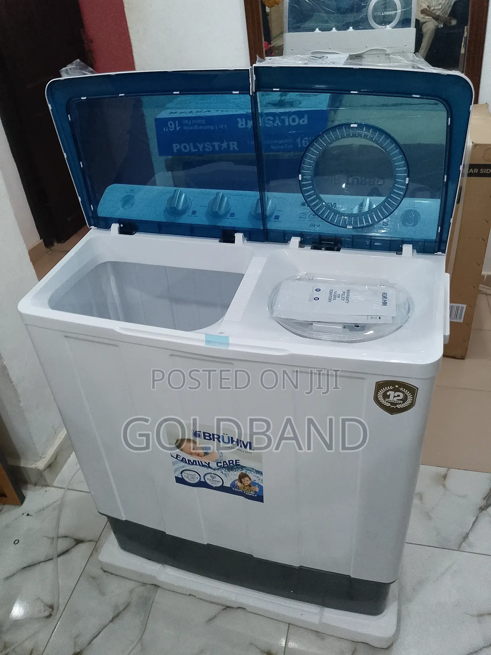 Premium Selling 11kg BWT-110h Bruhm Washing Machine