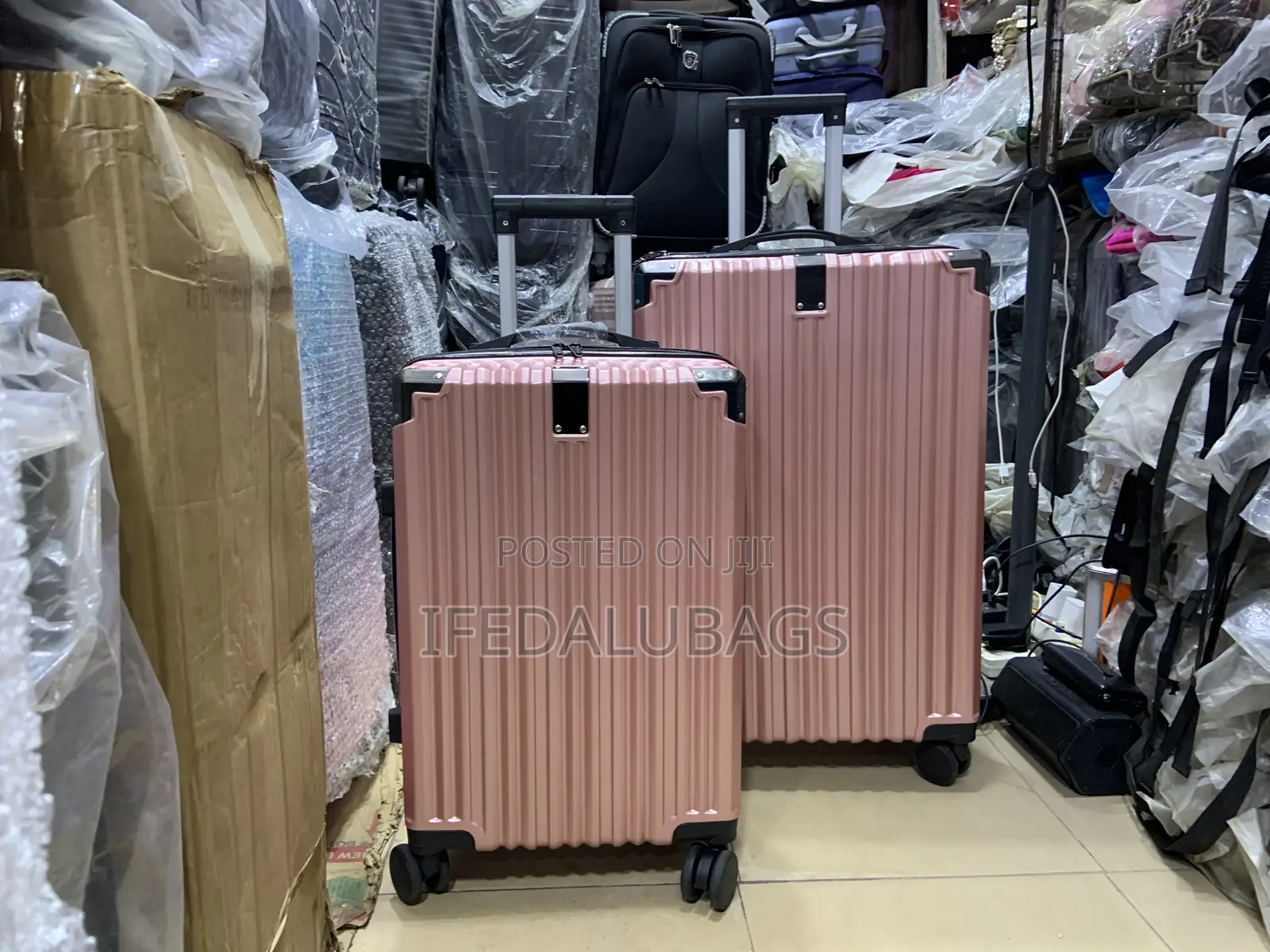 2n1 Quality Plastic Travel Luggage
