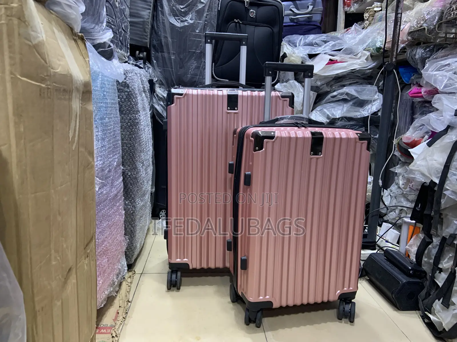 2n1 Quality Plastic Travel Luggage