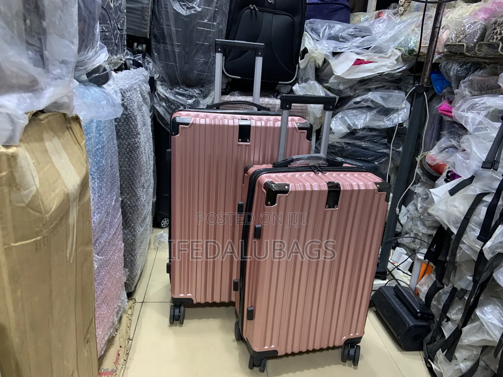 2n1 Quality Plastic Travel Luggage
