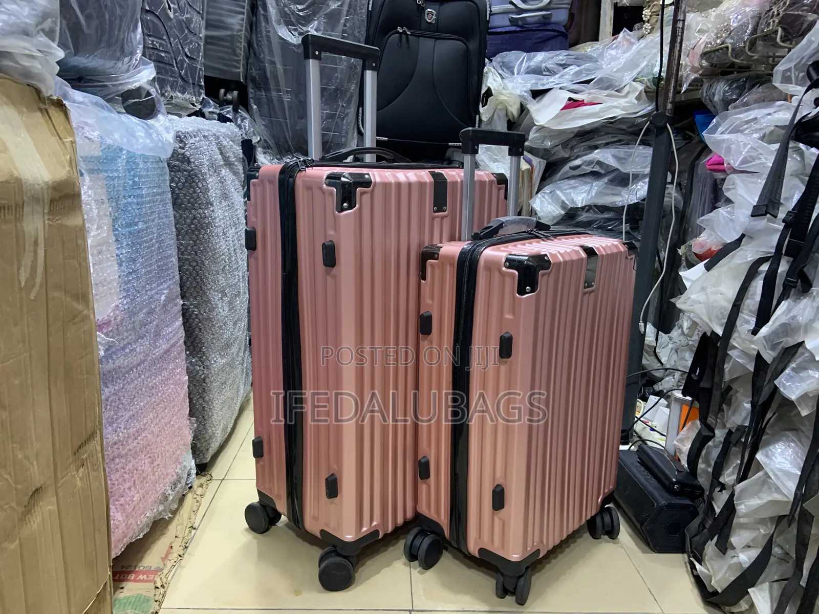 2n1 Quality Plastic Travel Luggage